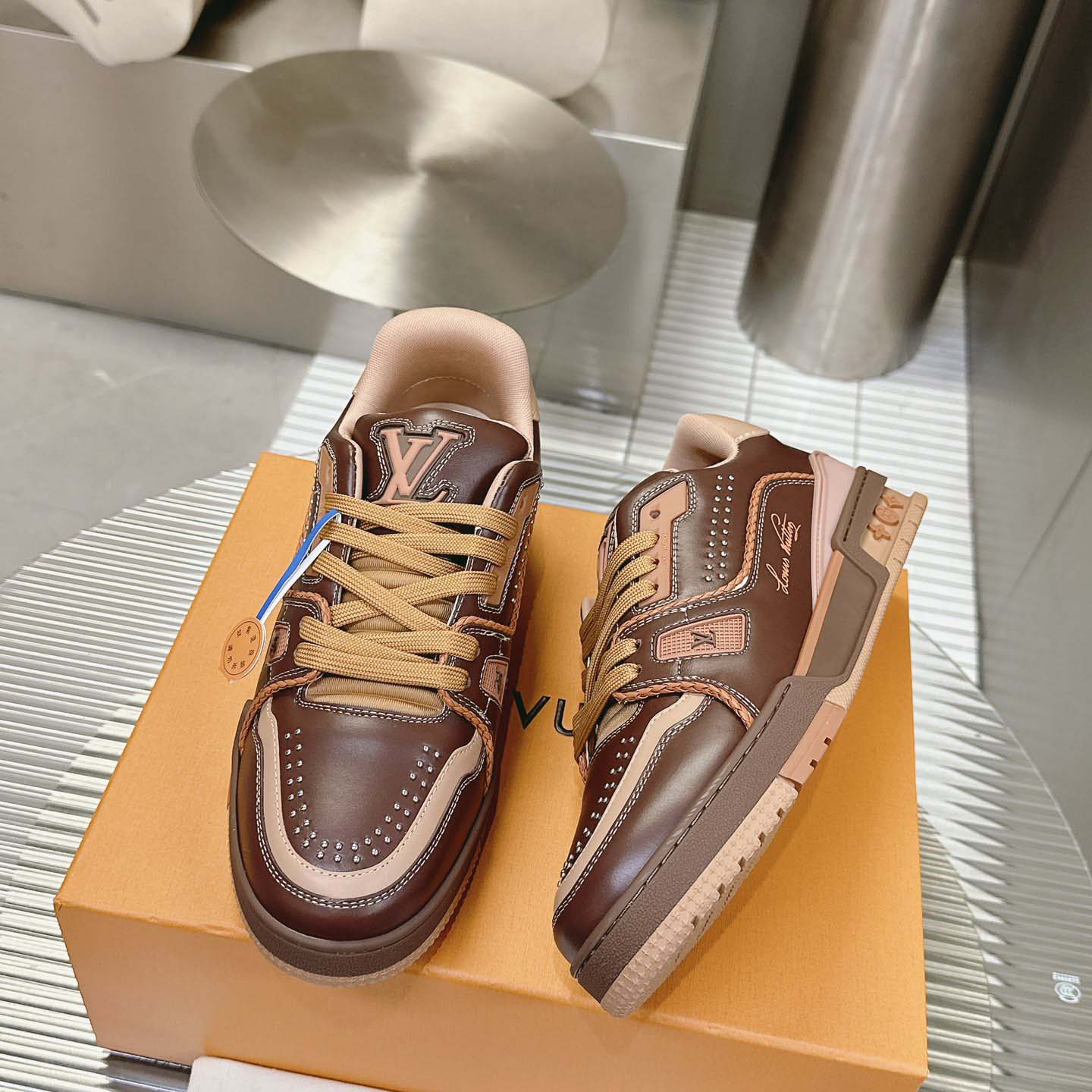 Louis Vuitton LV Trainer Sneaker   1AD7L7 - DopestKickz
