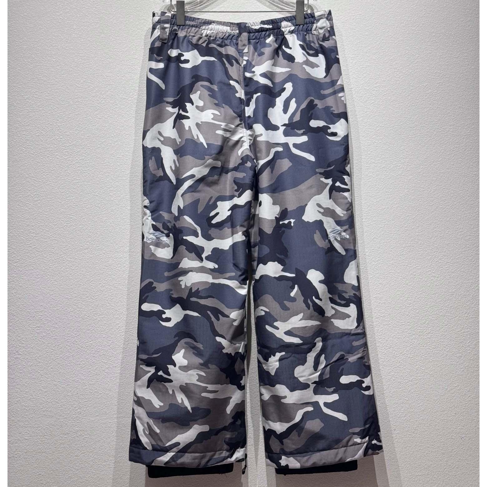 Balenciaga Ski Straight Pants In Grey - DopestKickz