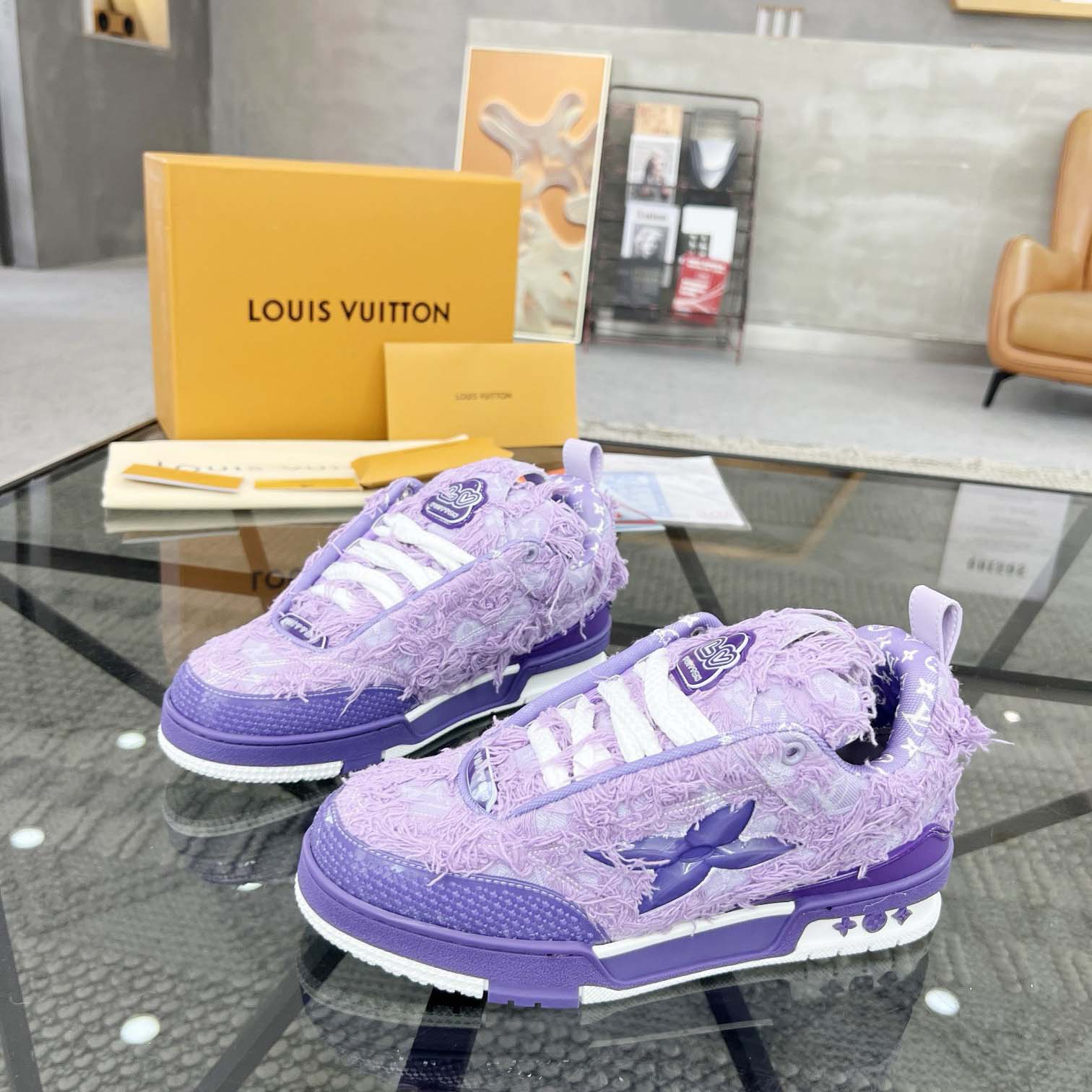 Louis Vuitton LV Skate Sneaker   1ACVI - DopestKickz