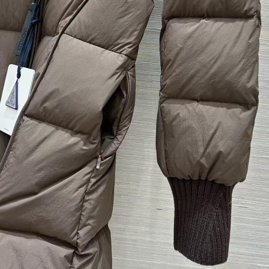 Moncler Brerelle Long Down Jacket - DopestKickz