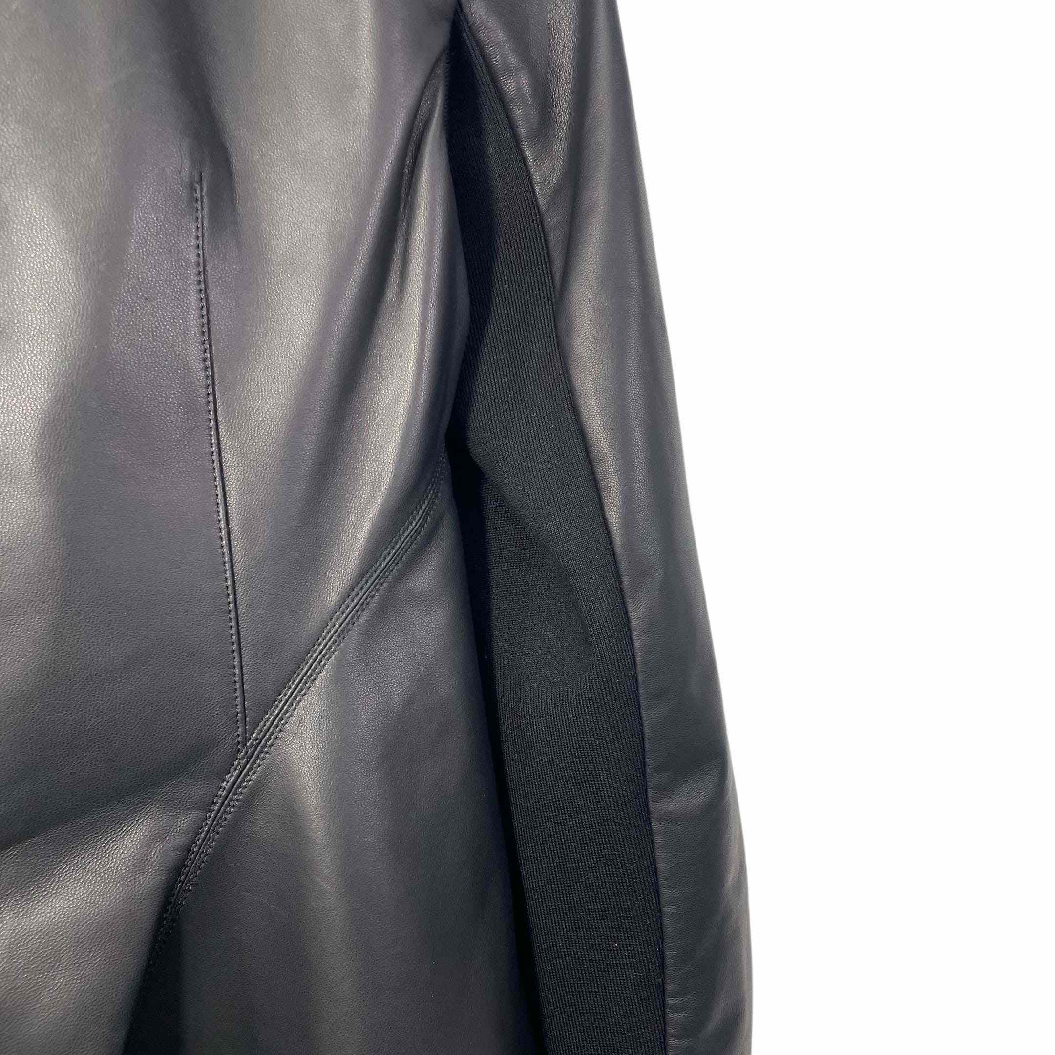 Rick Owens SS25 Hollywood Naska Biker In Black - DopestKickz