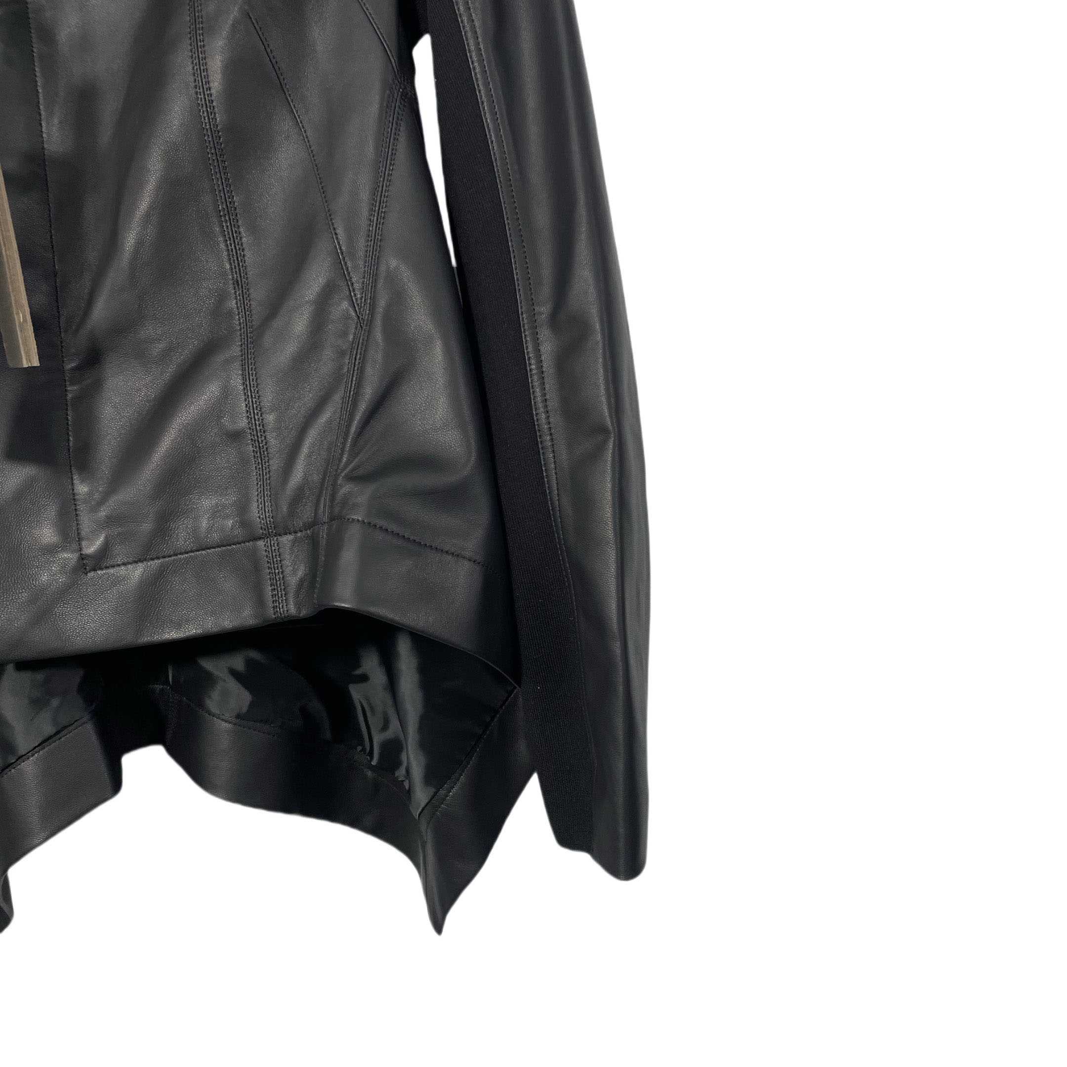 Rick Owens SS25 Hollywood Naska Biker In Black - DopestKickz