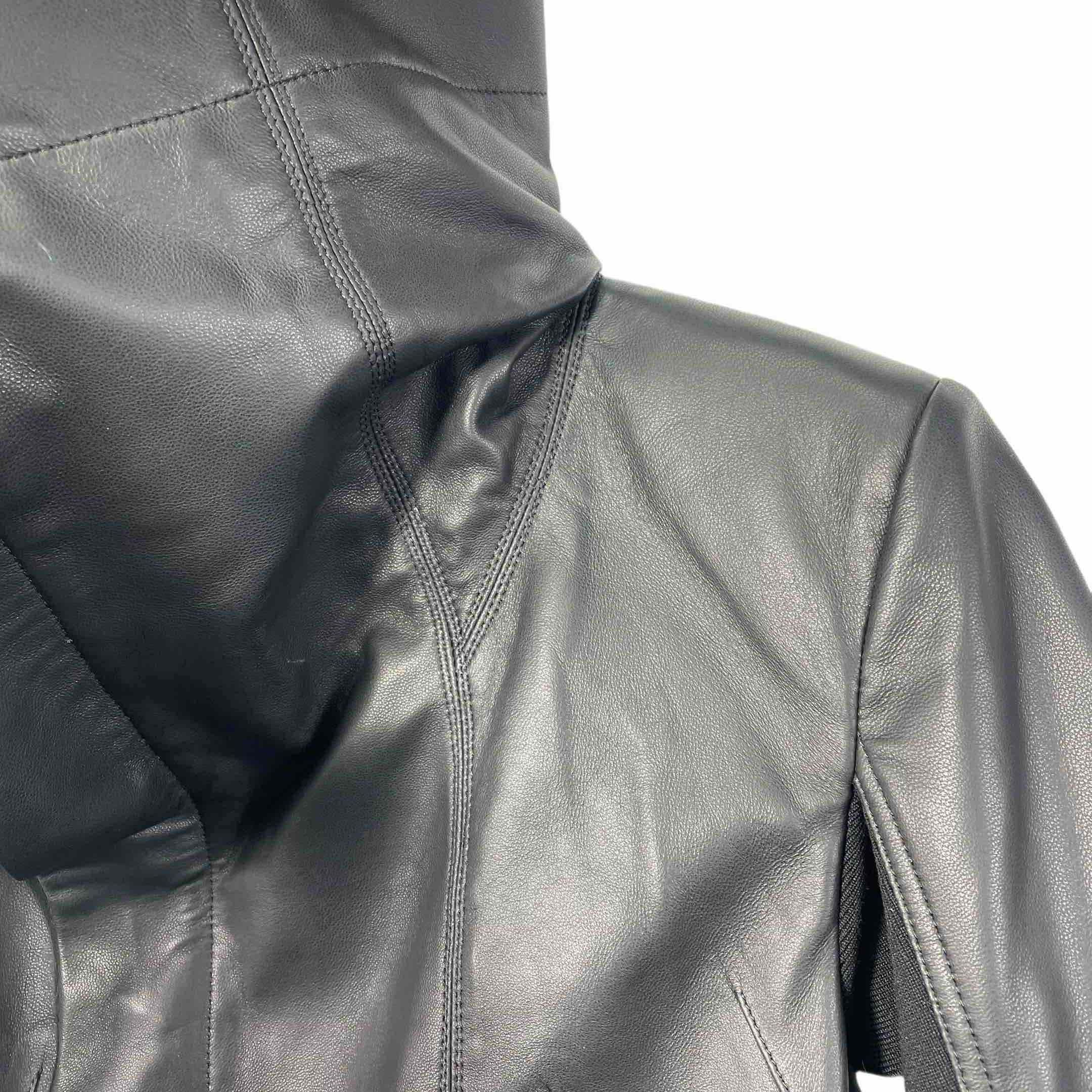 Rick Owens SS25 Hollywood Naska Biker In Black - DopestKickz