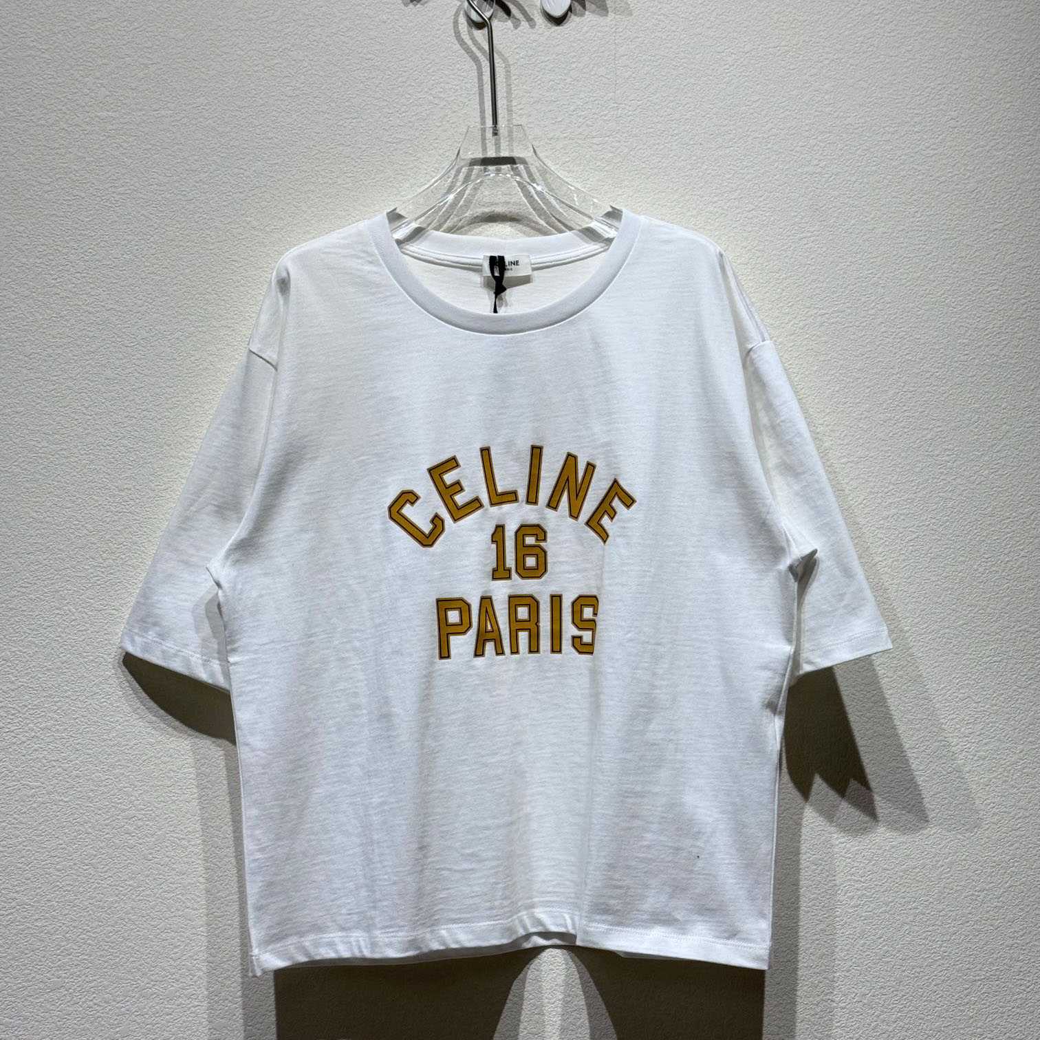 Celine Loose Celine 16 t-shirt In Cotton Jersey - DopestKickz