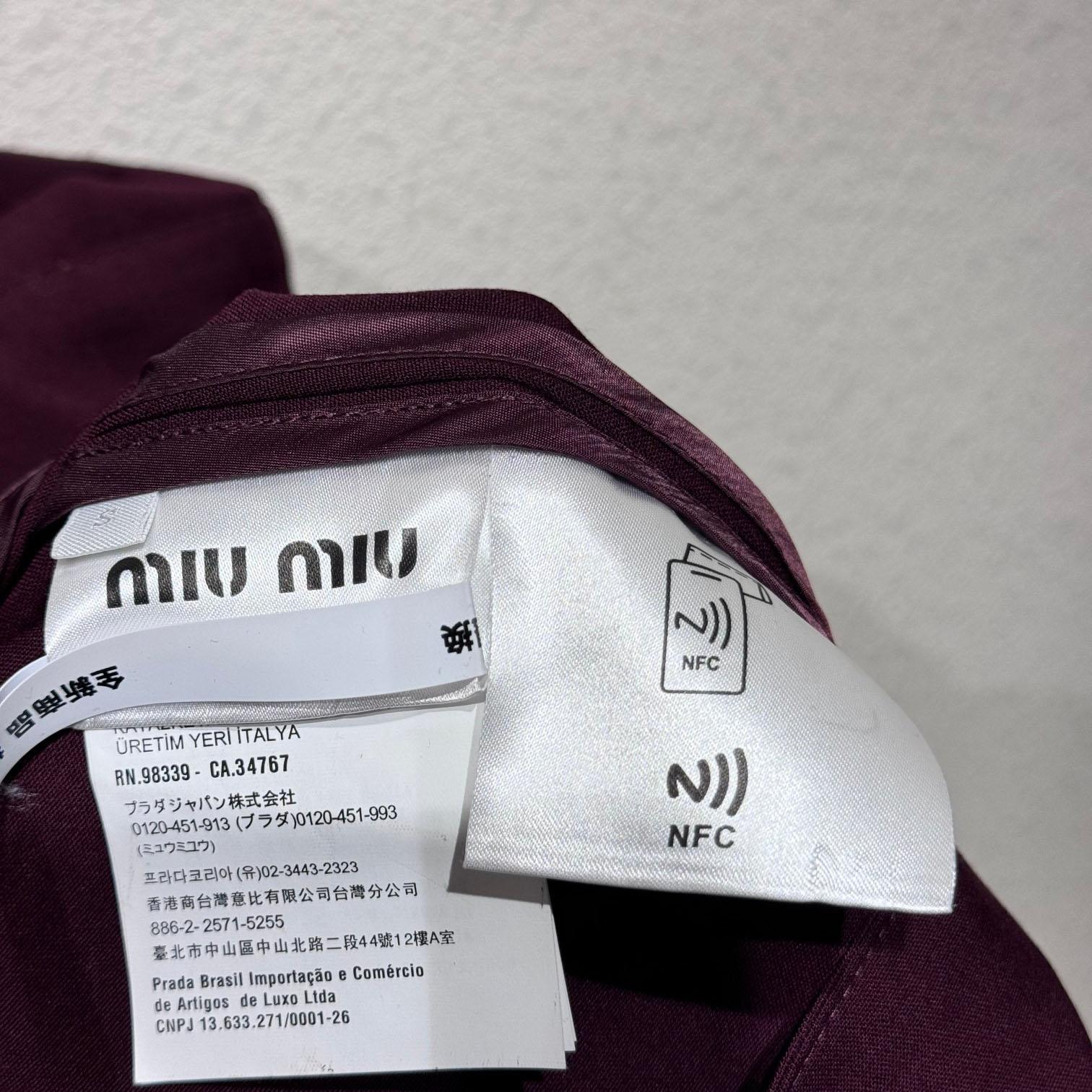 Miu Miu Mohair Blouson Jacket - DopestKickz