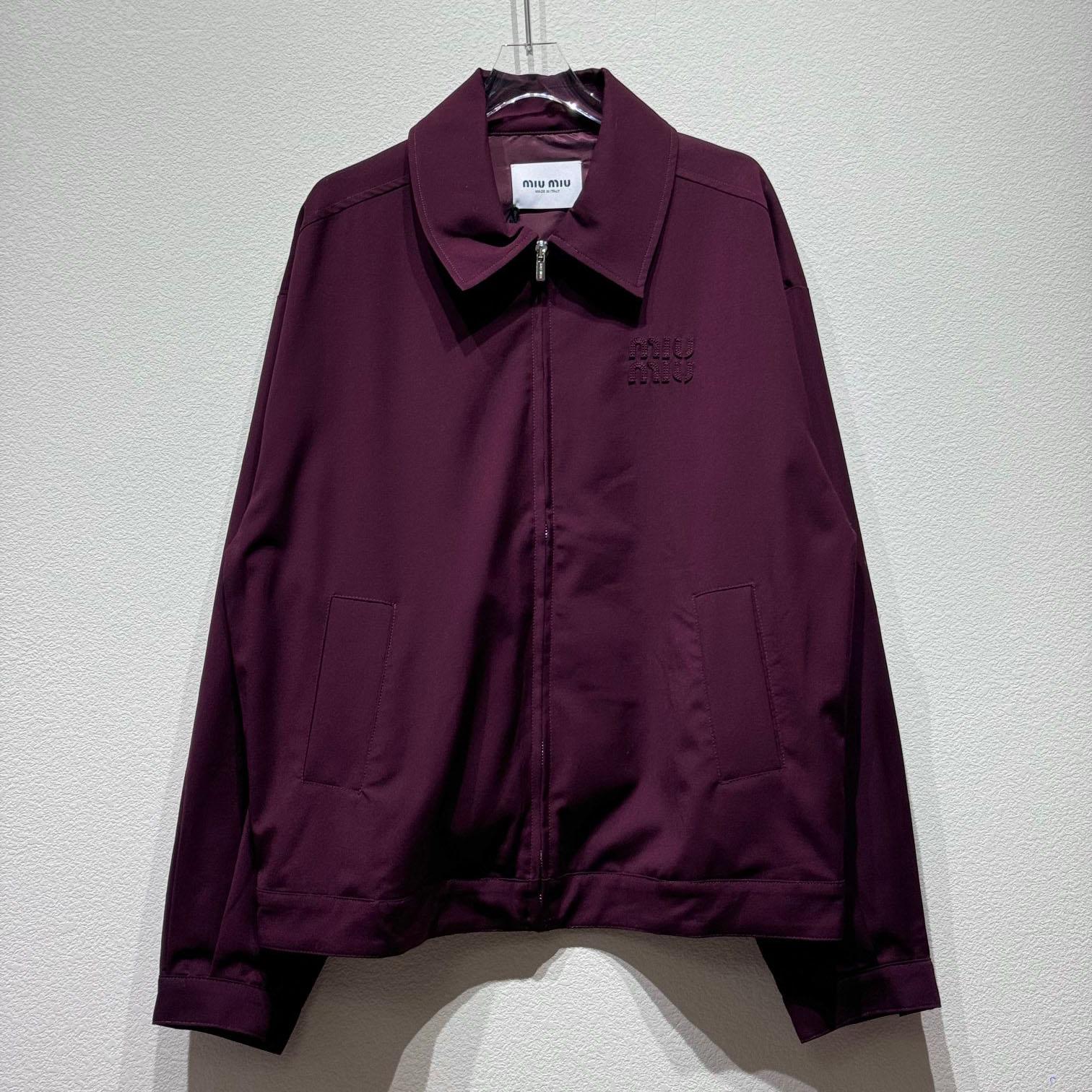 Miu Miu Mohair Blouson Jacket - DopestKickz