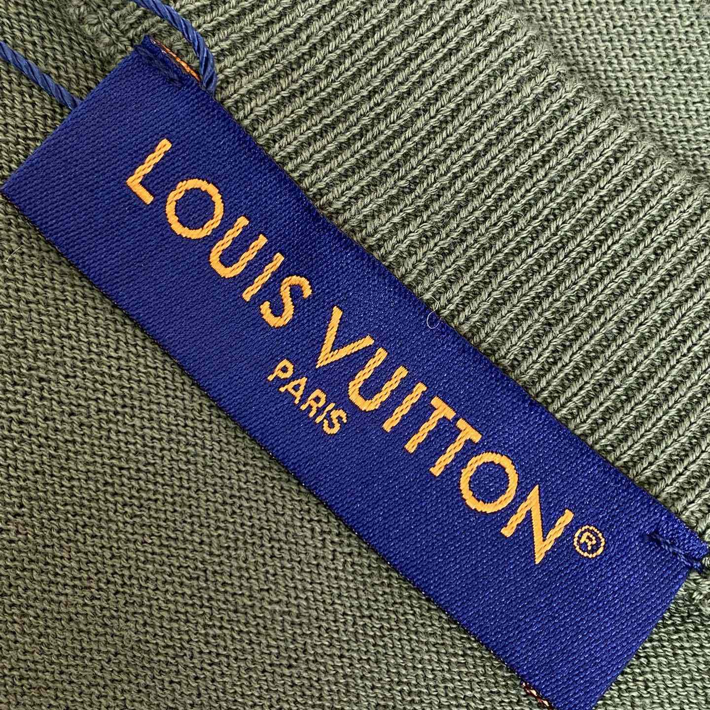 Louis Vuitton Short-Sleeved Cotton Crewneck  1AGJS2 - DopestKickz