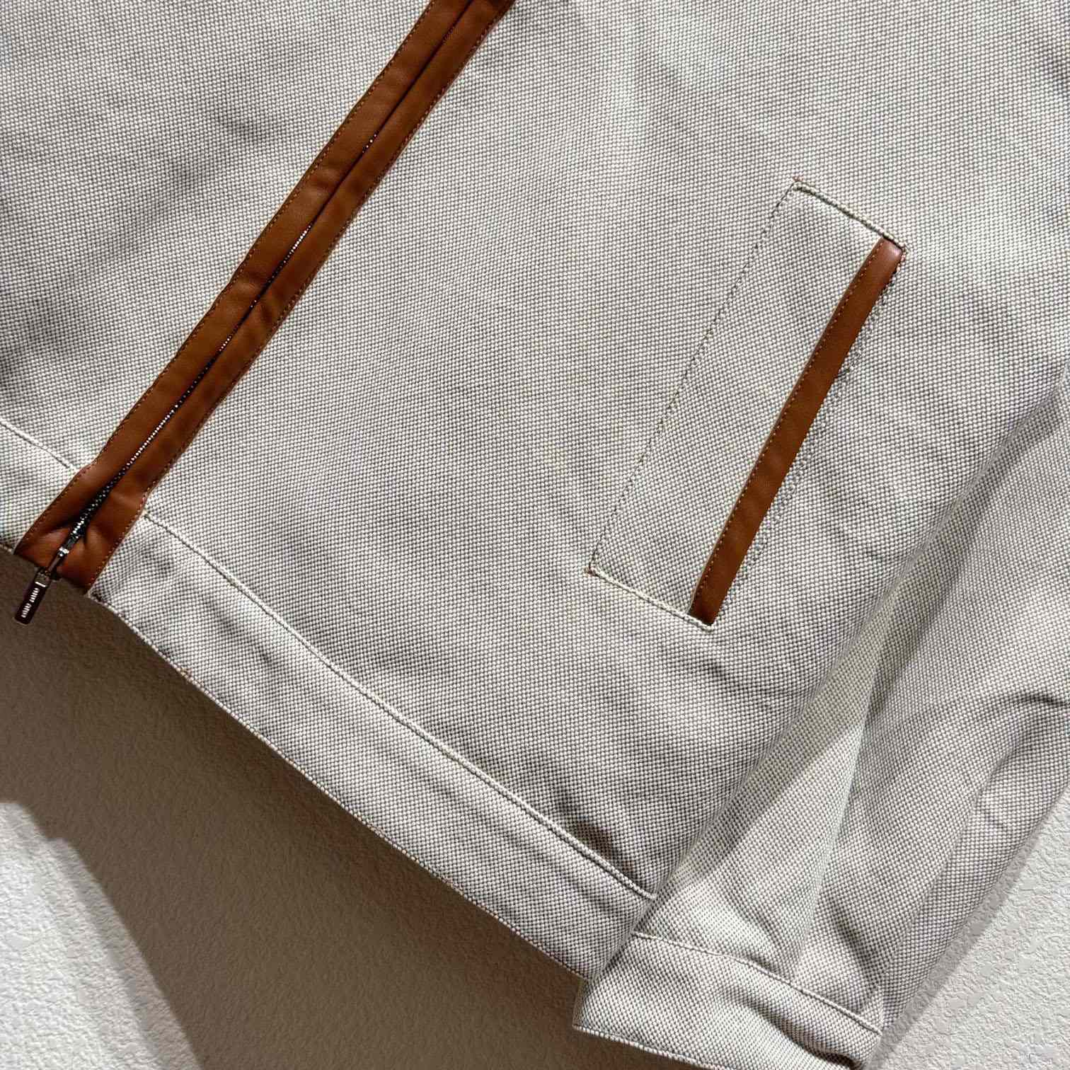 Miu Miu Jacquard Canvas Blouson Jacket - DopestKickz