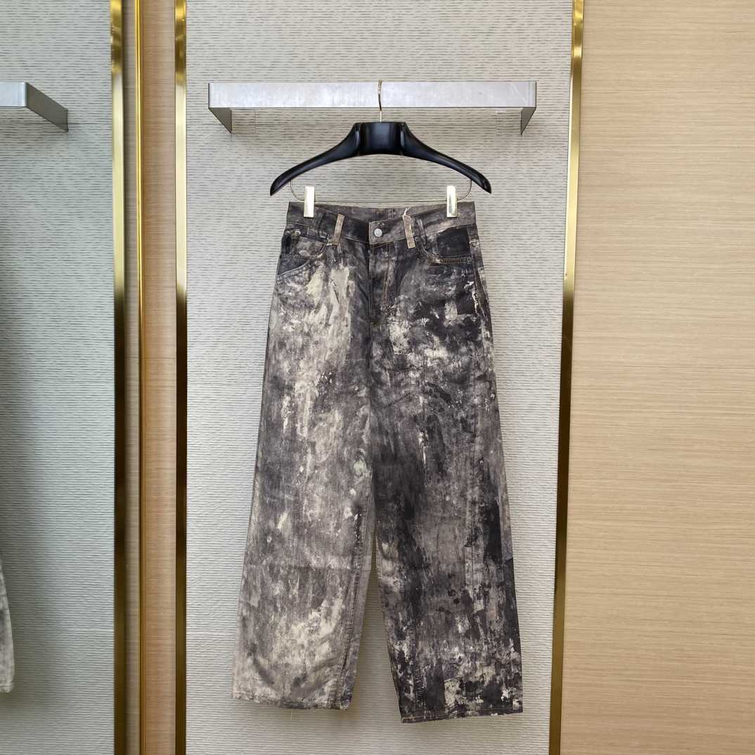 Acne Studios Paint Splatter Denim - DopestKickz