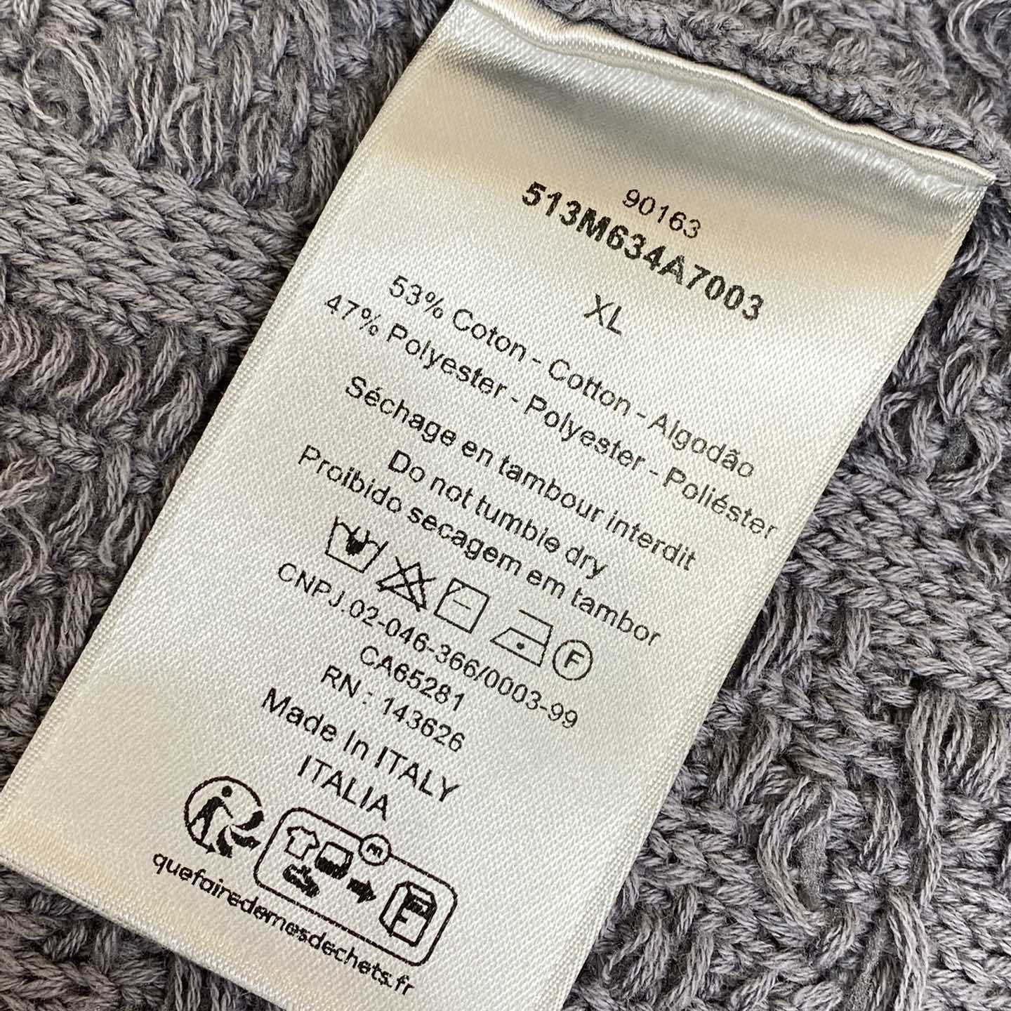 Dior Oblique knit Sweater - DopestKickz