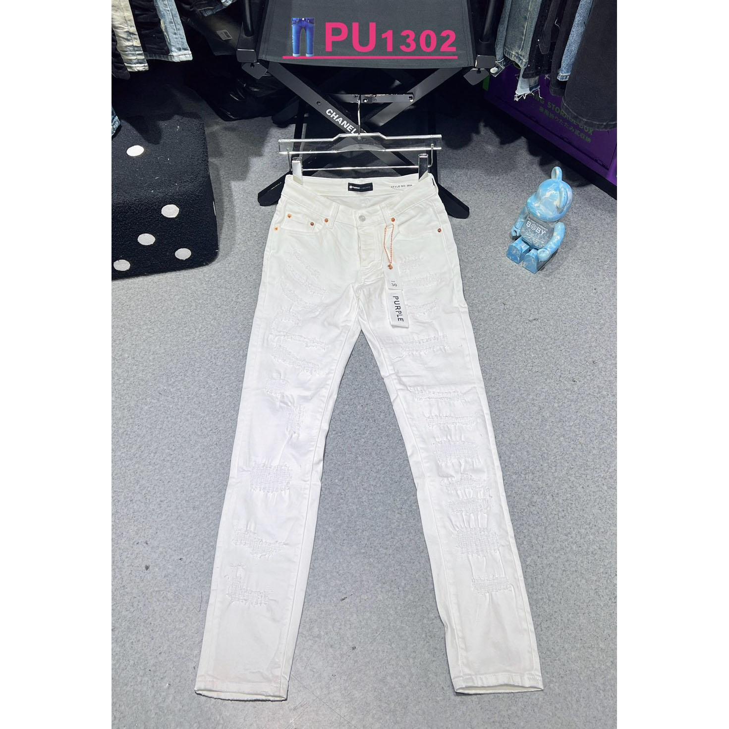 Purple-Brand Jeans   PU1302 - DopestKickz