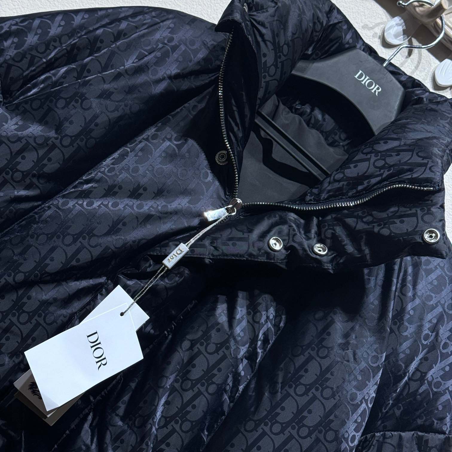 Dior Oblique Down Jacket - DopestKickz