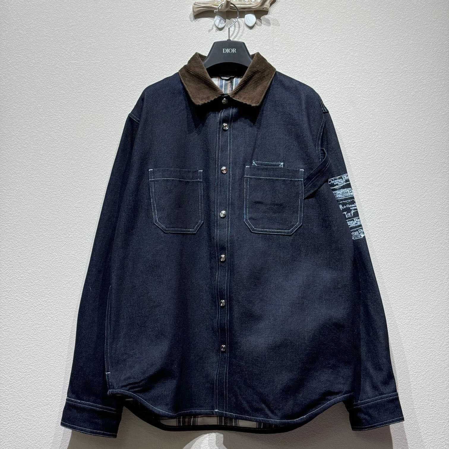 Dior Denim Shirt  - DopestKickz