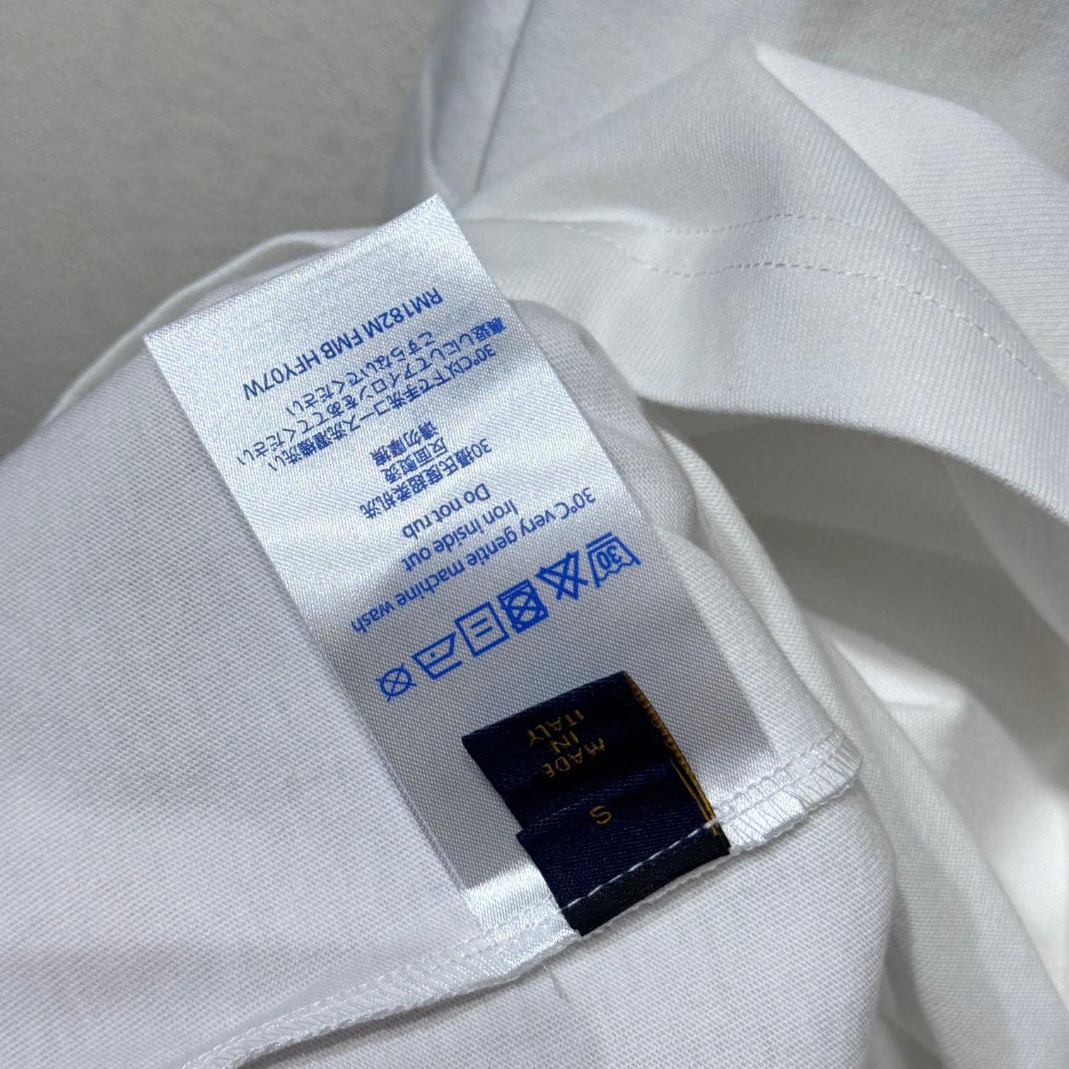 Louis Vuitton Embellished Cotton T-Shirt  1AGJZO - DopestKickz