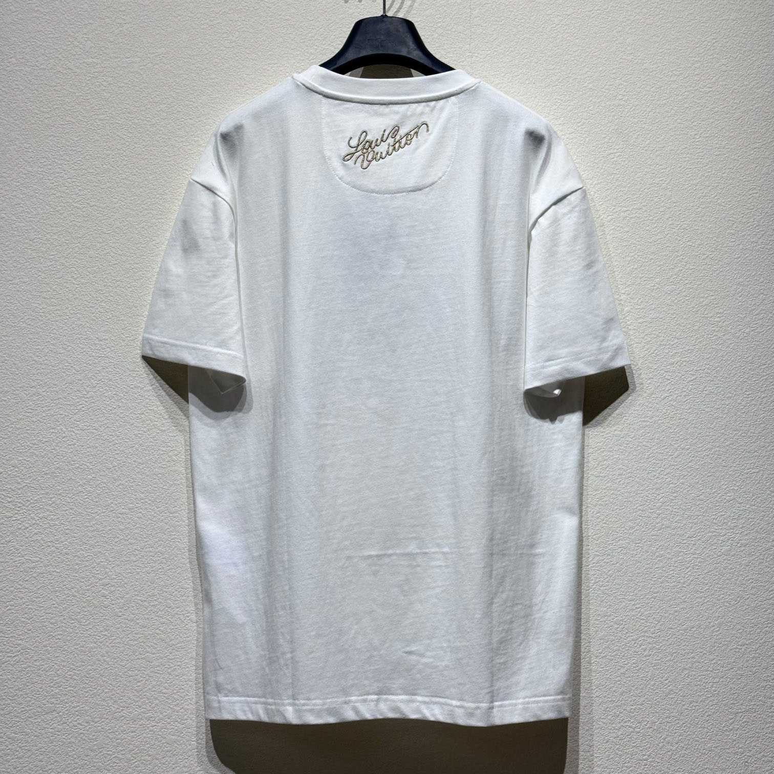 Louis Vuitton Embellished Cotton T-Shirt  1AGJZO - DopestKickz