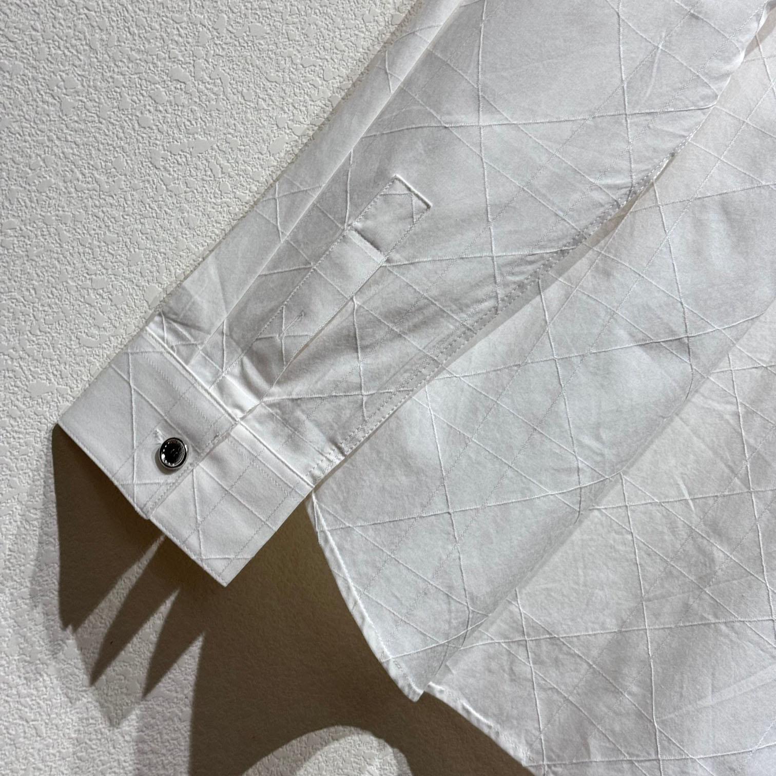 Dior Icons Cannage Shirt  - DopestKickz