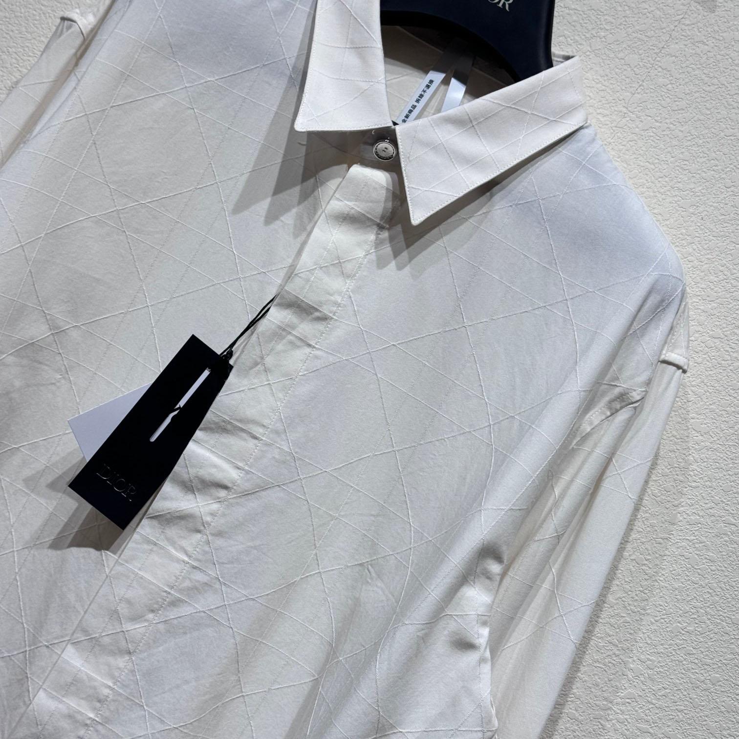 Dior Icons Cannage Shirt  - DopestKickz