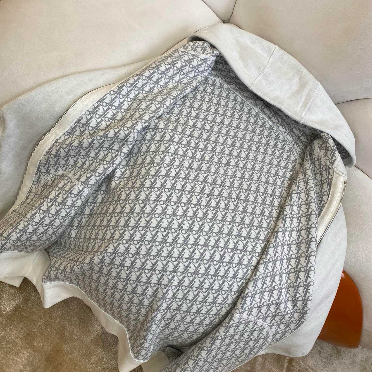 Dior Oblique Jacquard Lined Hoodie - DopestKickz
