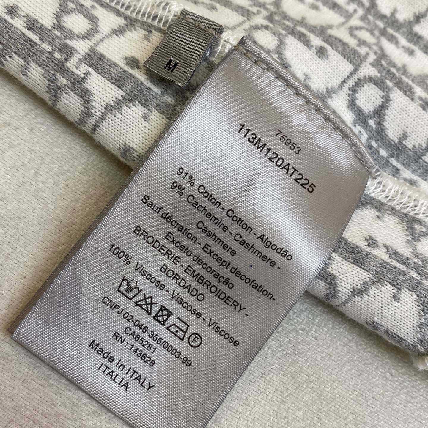 Dior Oblique Jacquard Lined Hoodie - DopestKickz