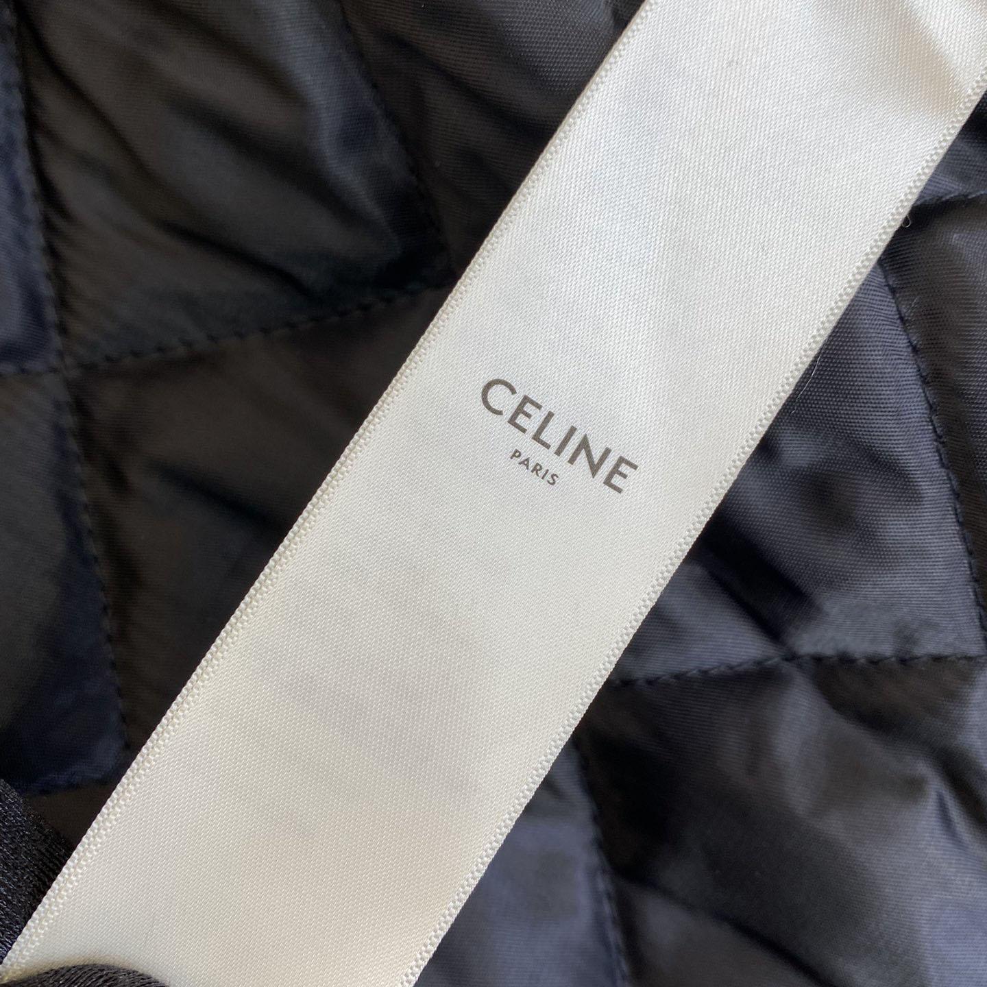 Celine Hooded Overshirt In Checked Cotton - DopestKickz