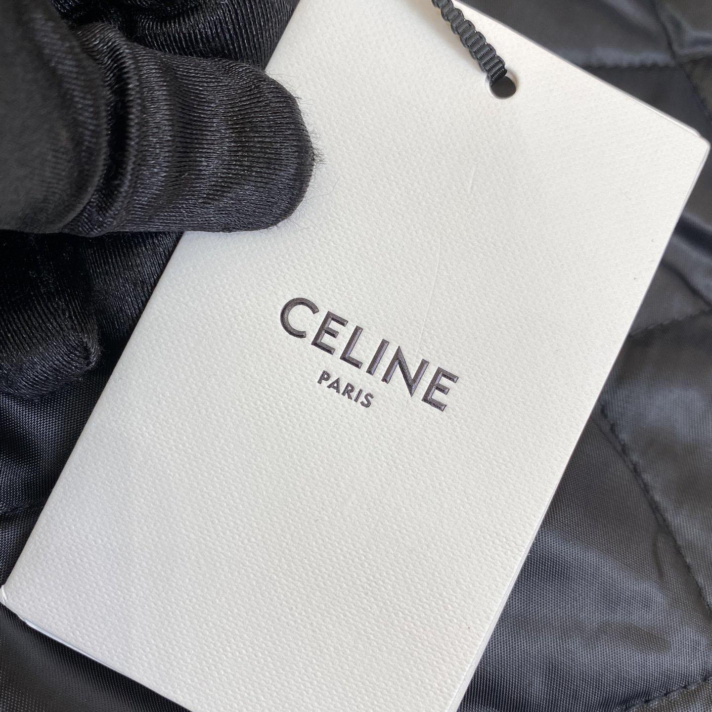 Celine Hooded Overshirt In Checked Cotton - DopestKickz