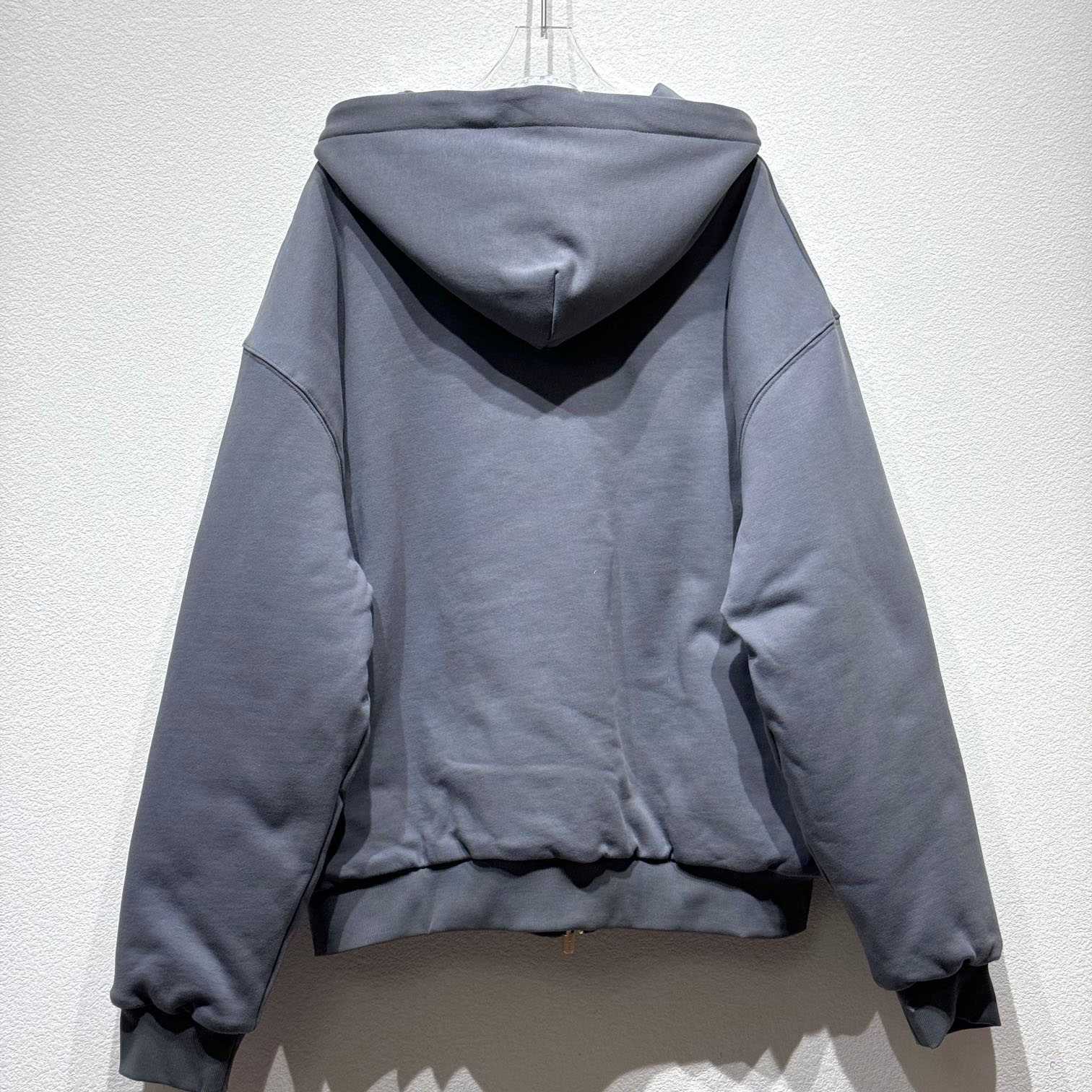 Miu Miu Garment-dyed Blouson Jacket With Embroidered Logo - DopestKickz