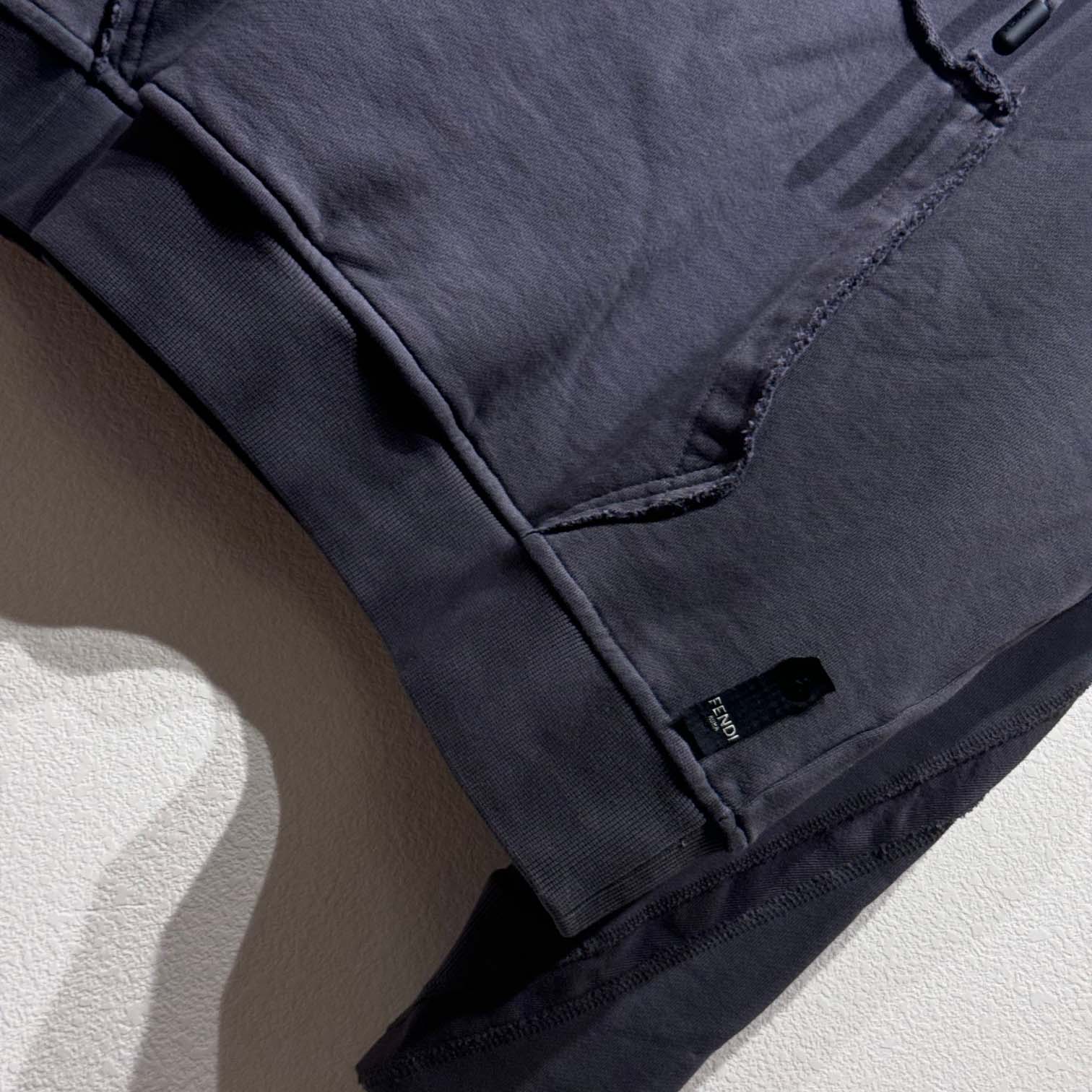 Fendi Gray Jersey Sweatshirt - DopestKickz