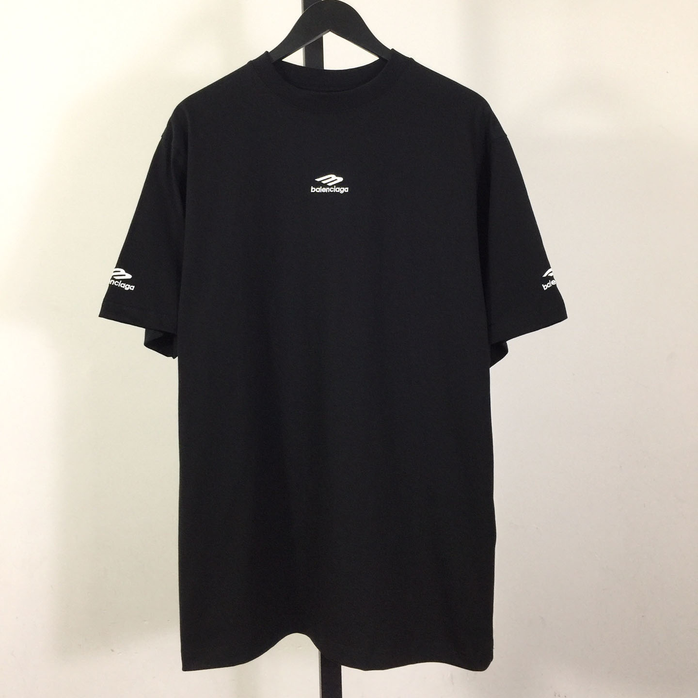 Balenciaga Logo-embroidered T-shirt - DopestKickz