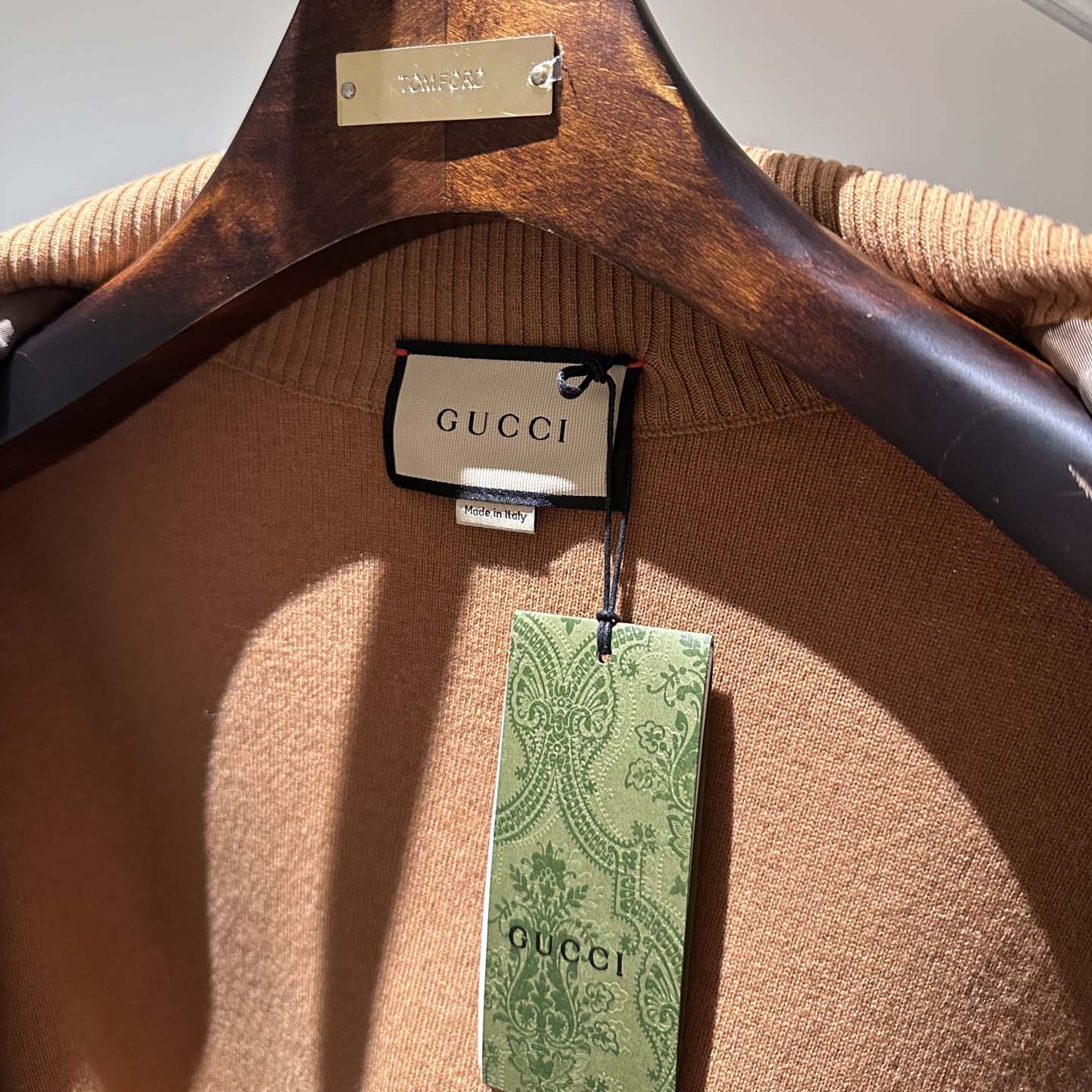 Gucci Suede Bomber Jacket With Web - DopestKickz