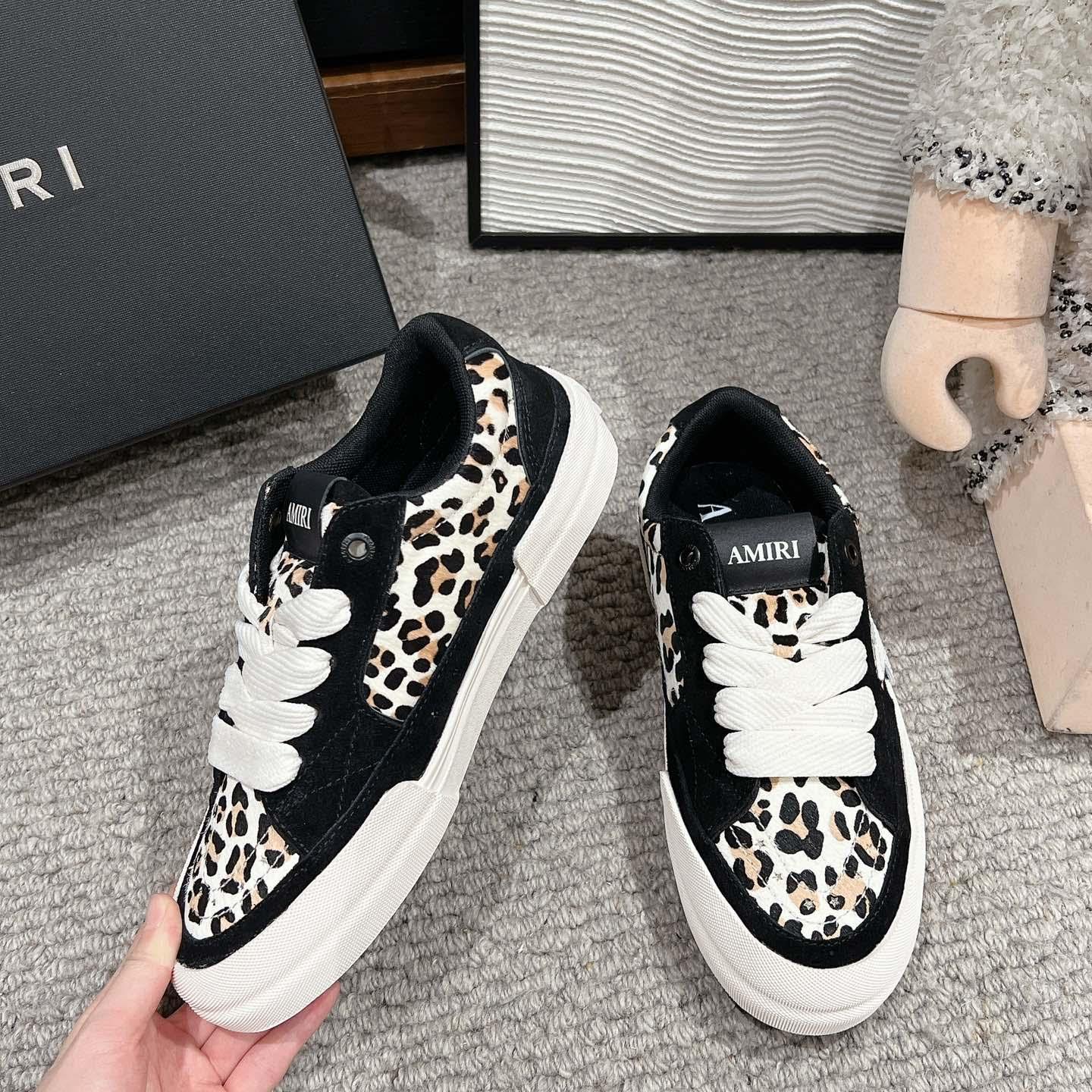 Amiri Leopard Sunset Skate Low - DopestKickz