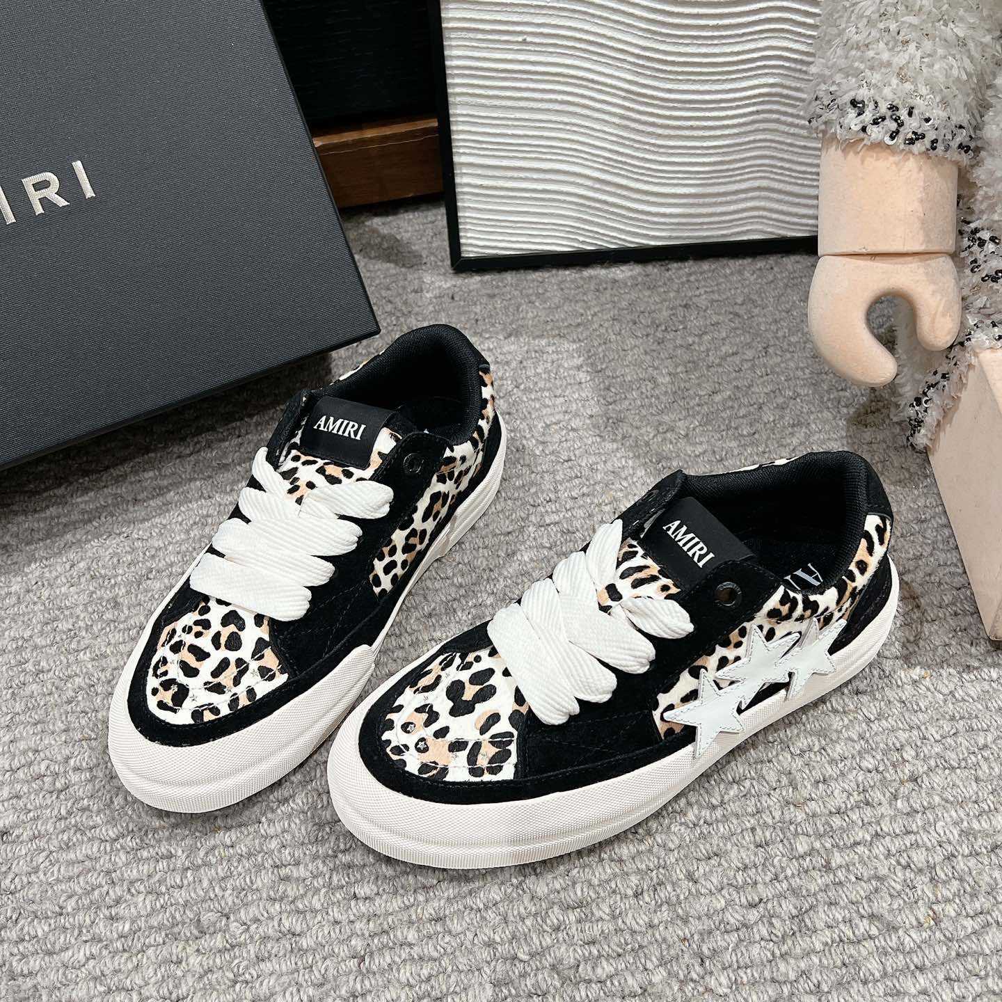 Amiri Leopard Sunset Skate Low - DopestKickz