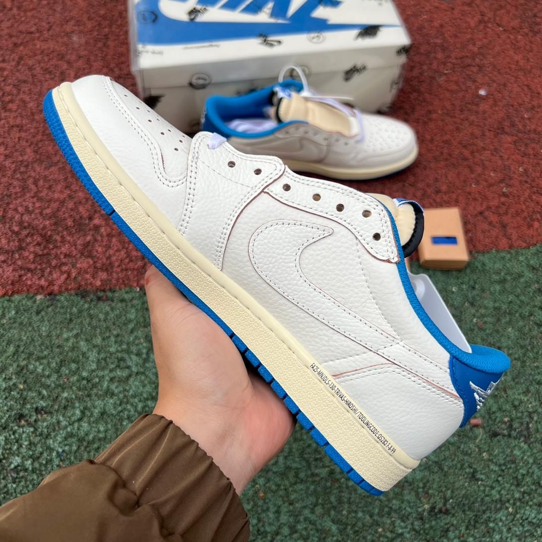 Travis Scott x Fragment Design x Air Jordan 1 Sneaker    DM7866-104 - DopestKickz