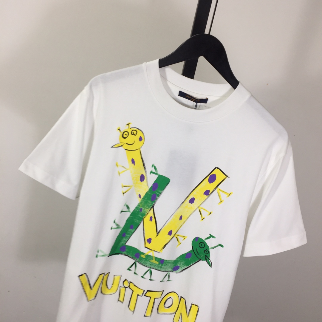 Louis Vuitton Cotton T-Shirt - DopestKickz