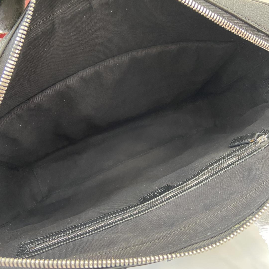 Gucci Medium Briefcase With Web - DopestKickz