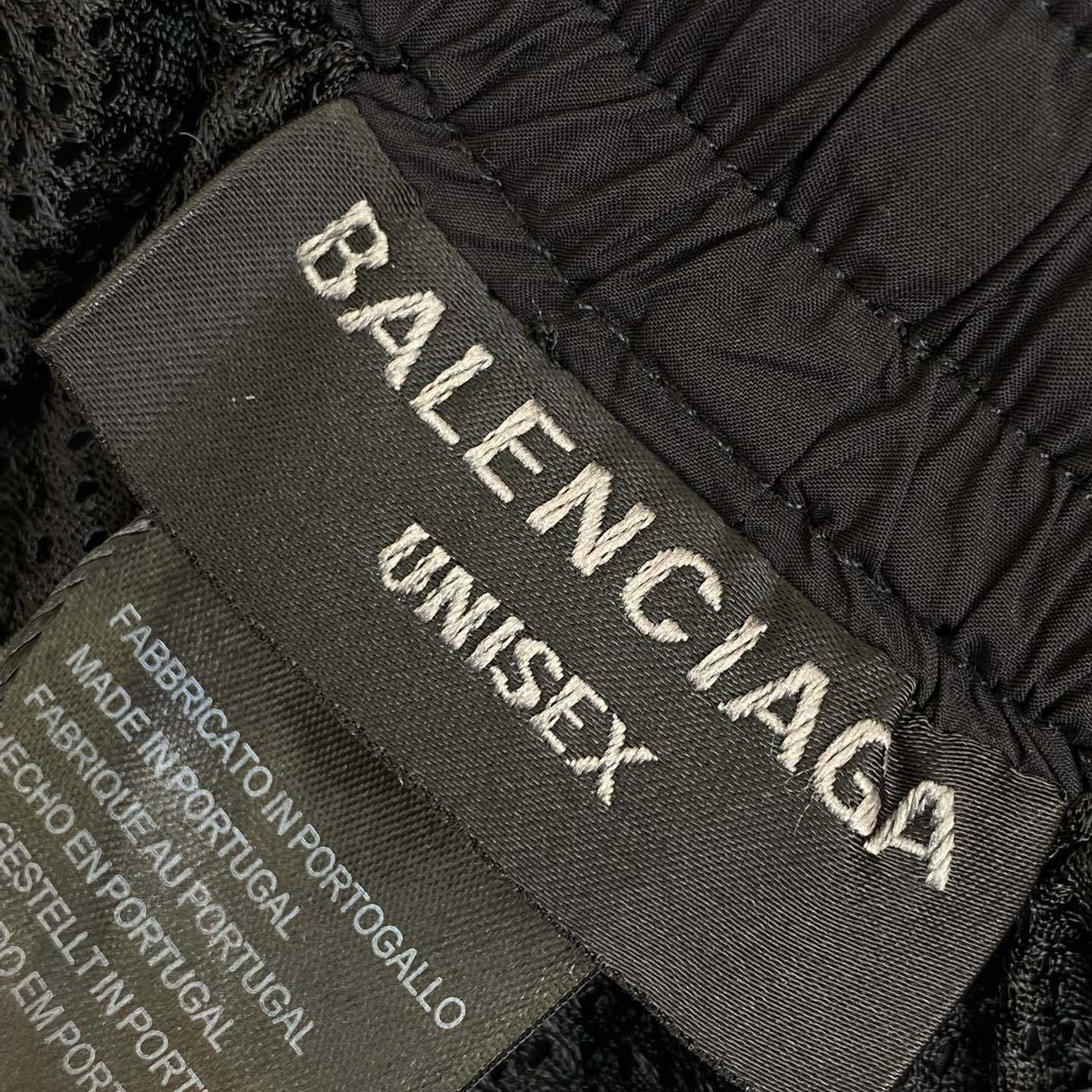 Balenciaga Basketball Series - Tracksuit Pants In Black Techno Poplin - DopestKickz