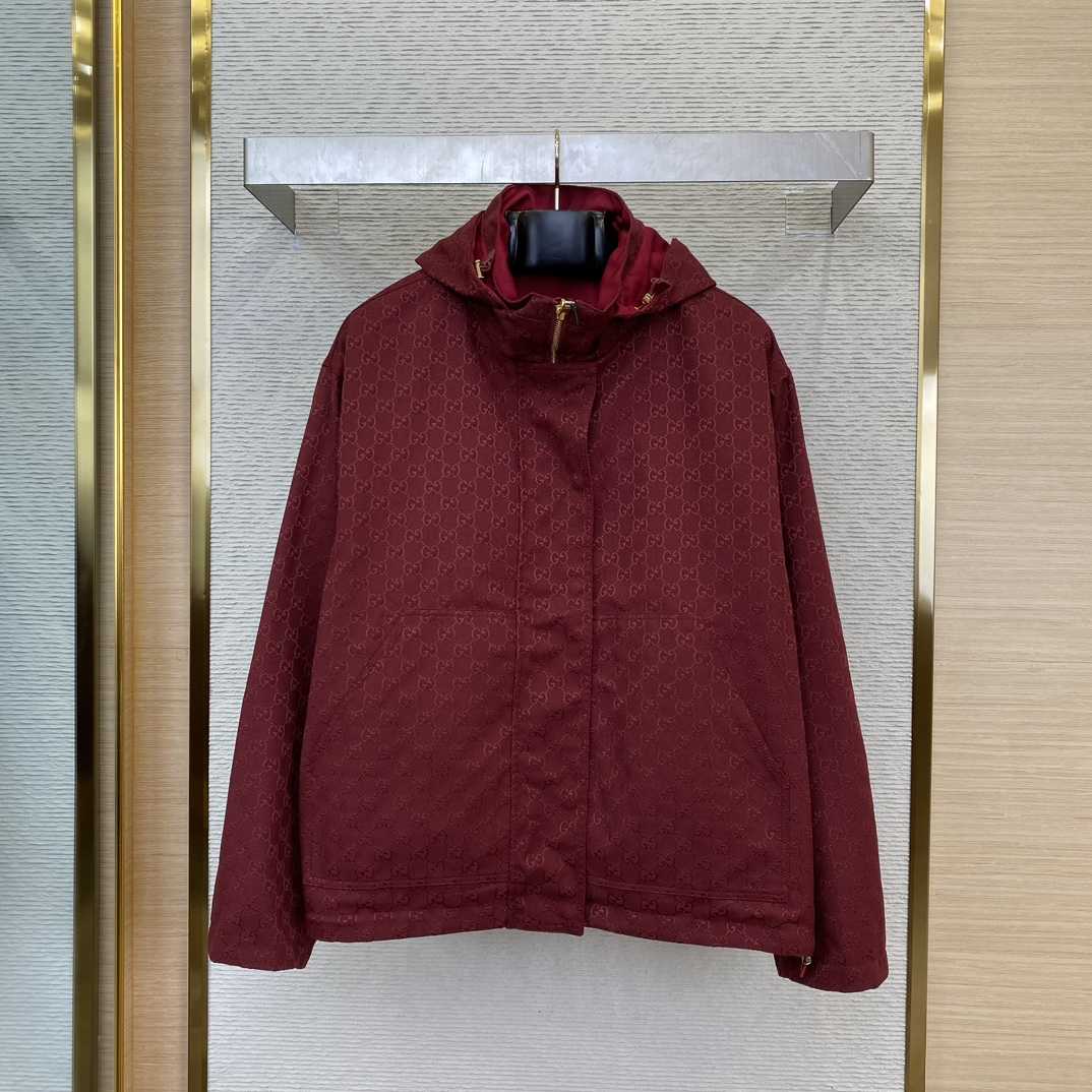 Gucci Reversible GG Canvas Jacket - DopestKickz