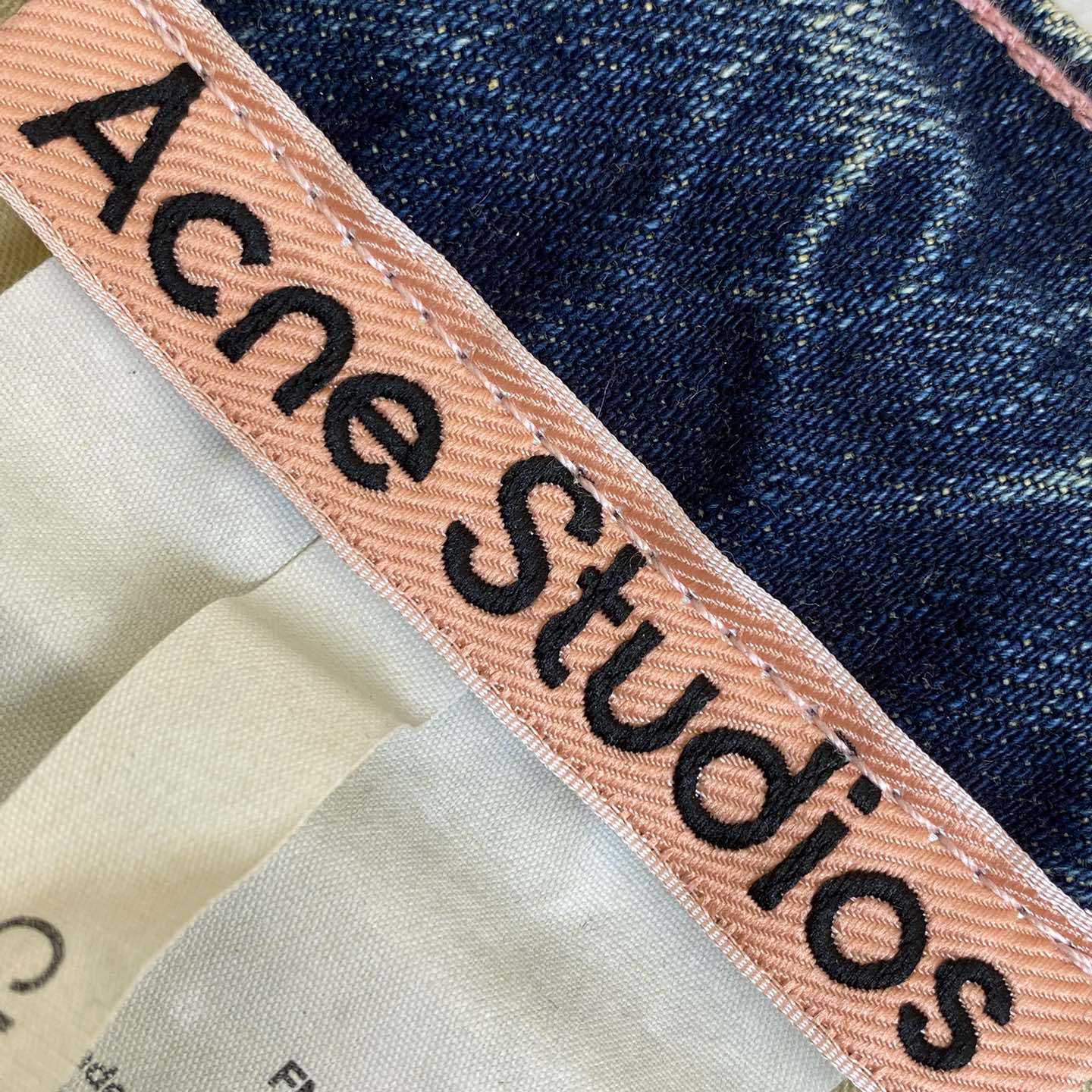Acne Studios Loose Fit Denim Trousers  - DopestKickz