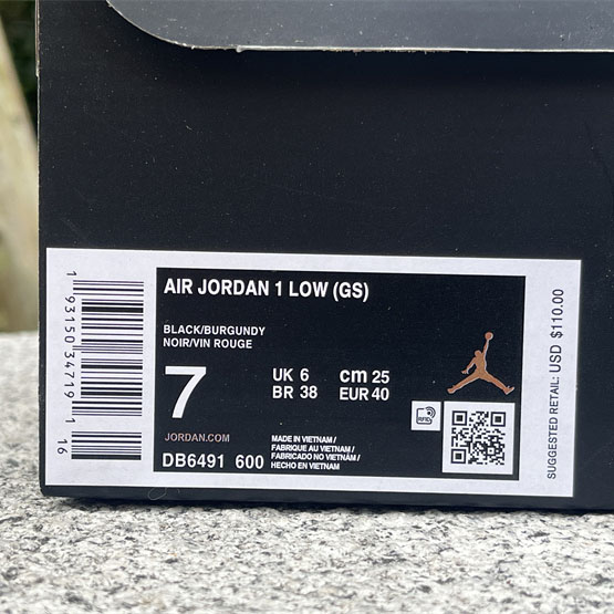 Jordan Air Jordan 1 LOW Sneaker    DB6491-600 - DopestKickz