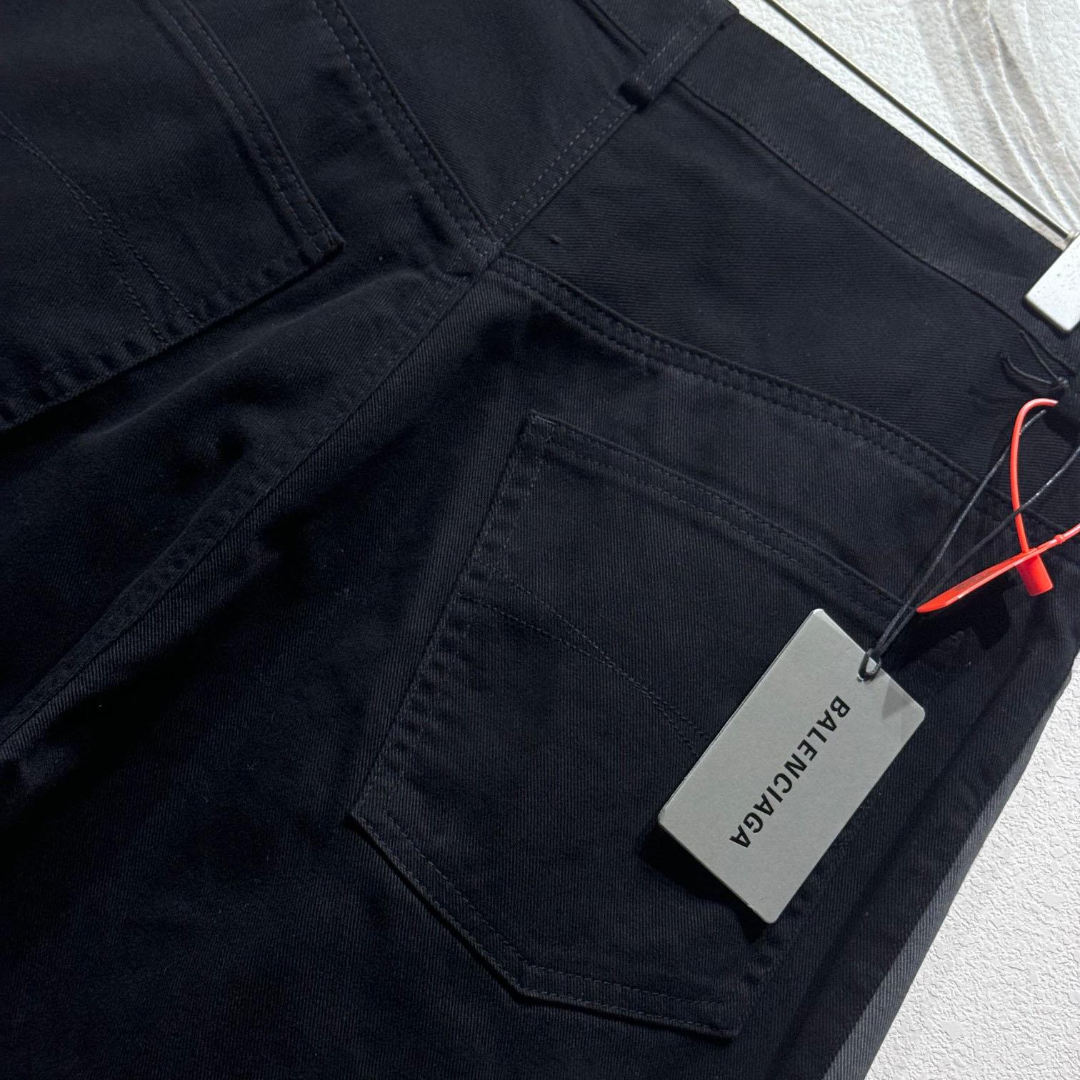 Balenciaga Under Armour® Tracksuit Denim Pants In Black  - DopestKickz