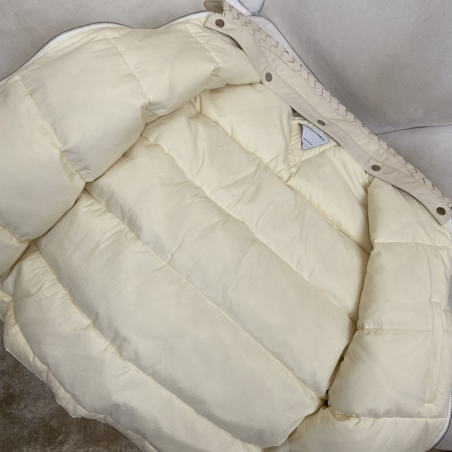 Bottega Veneta Tech Nylon Puffer Jacket - DopestKickz