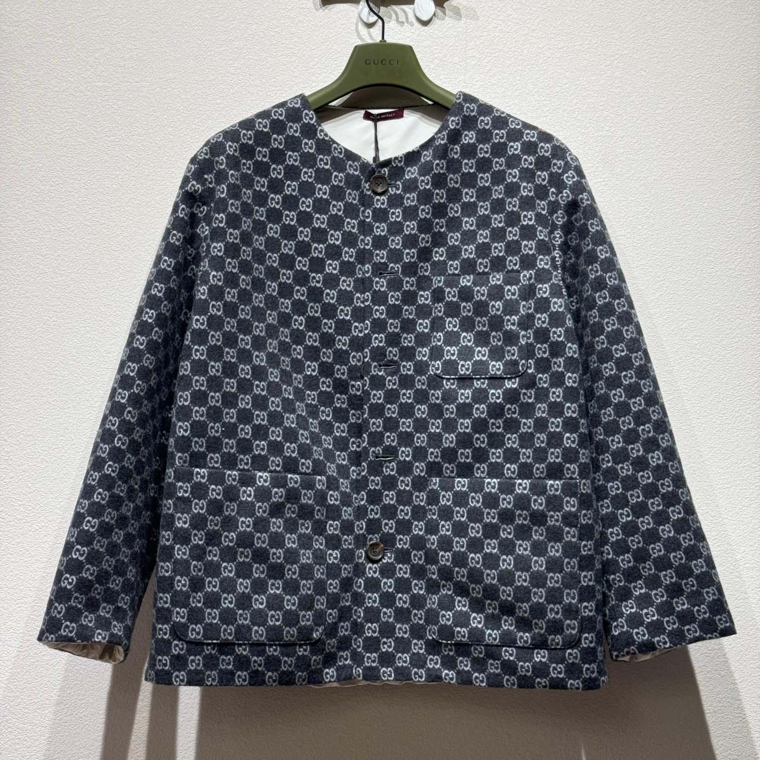 Gucci GG Bouclé Jacket - DopestKickz