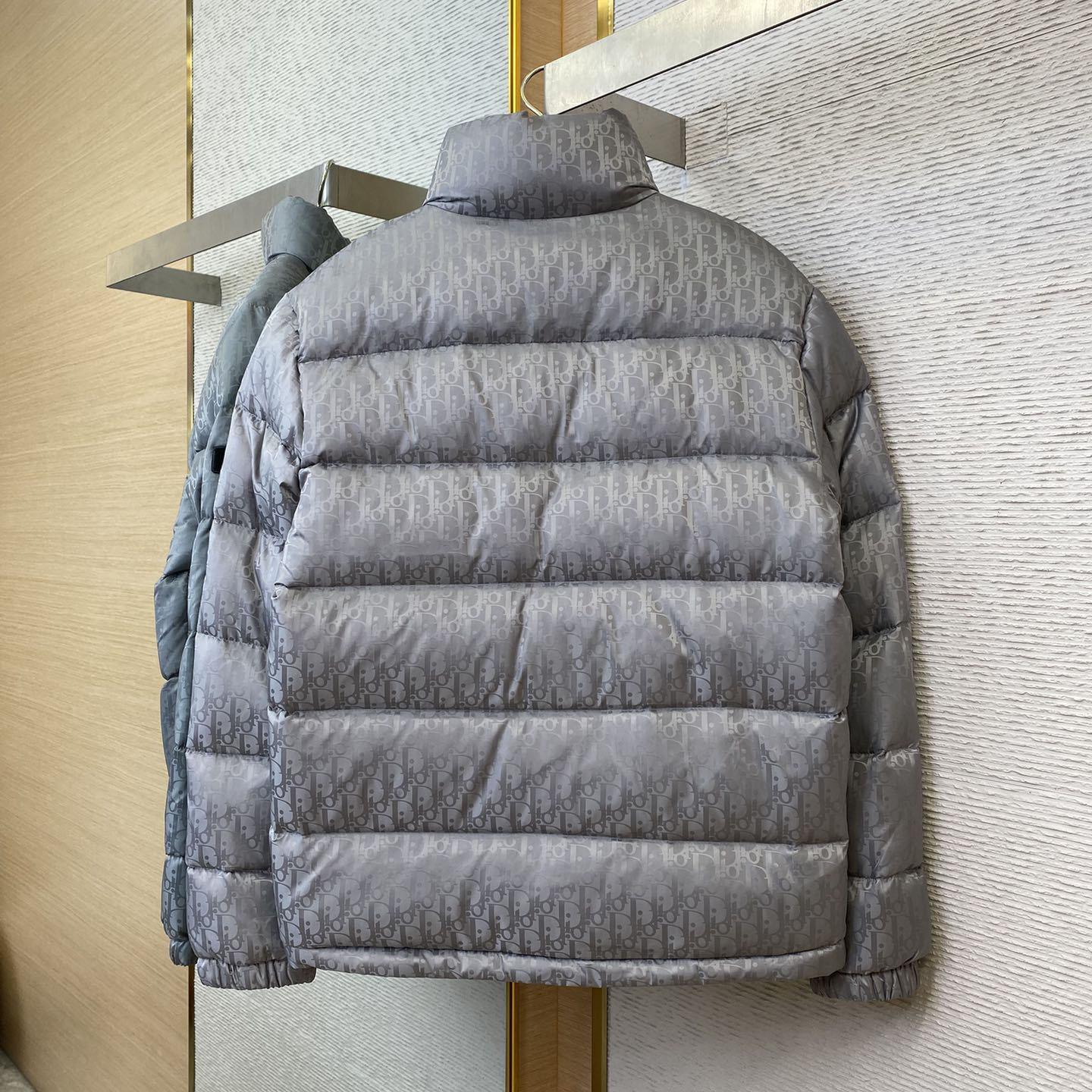 Dior Oblique Down Jacket  - DopestKickz