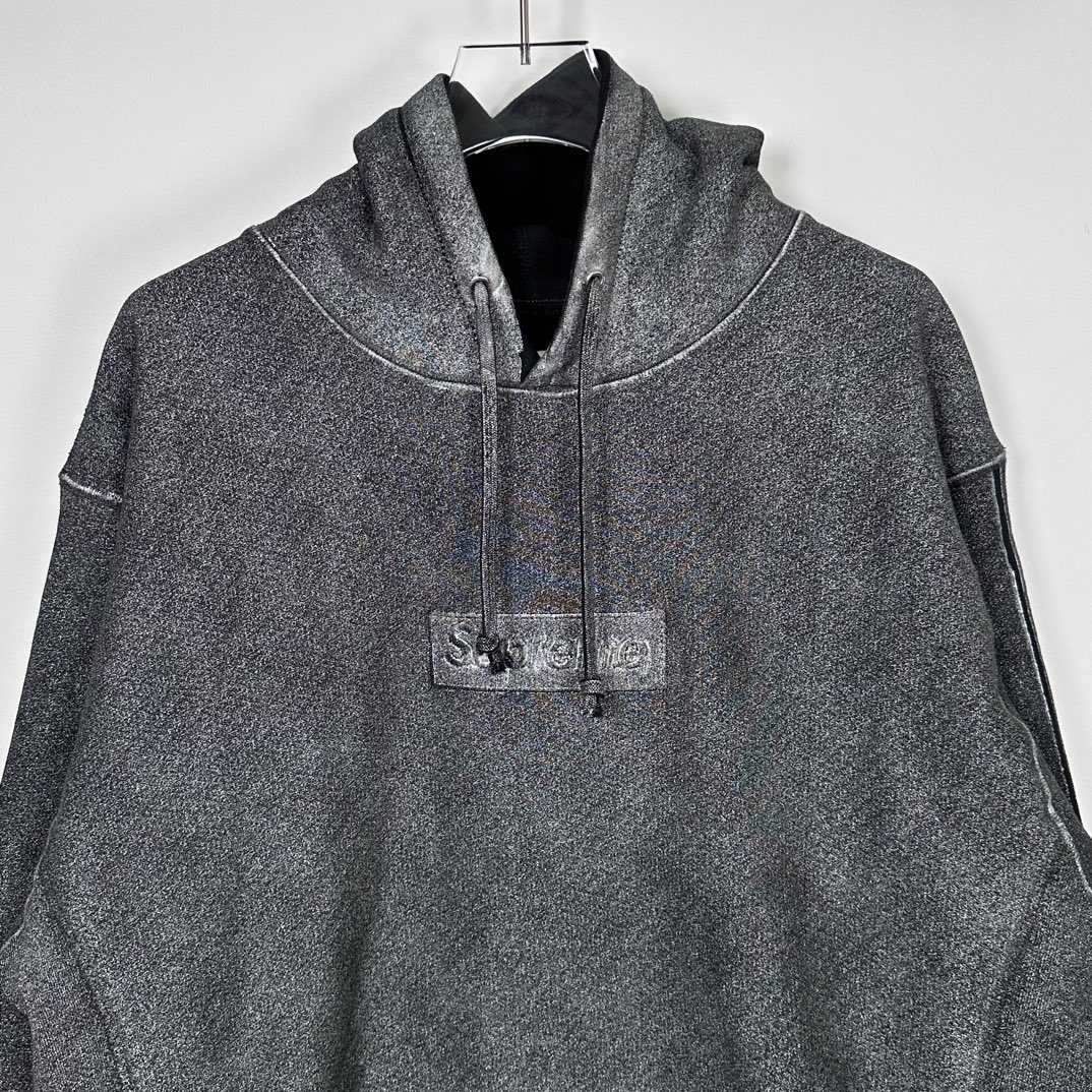 Supreme x MM6 Maison Margiela Foil Box Logo Hoodie - DopestKickz