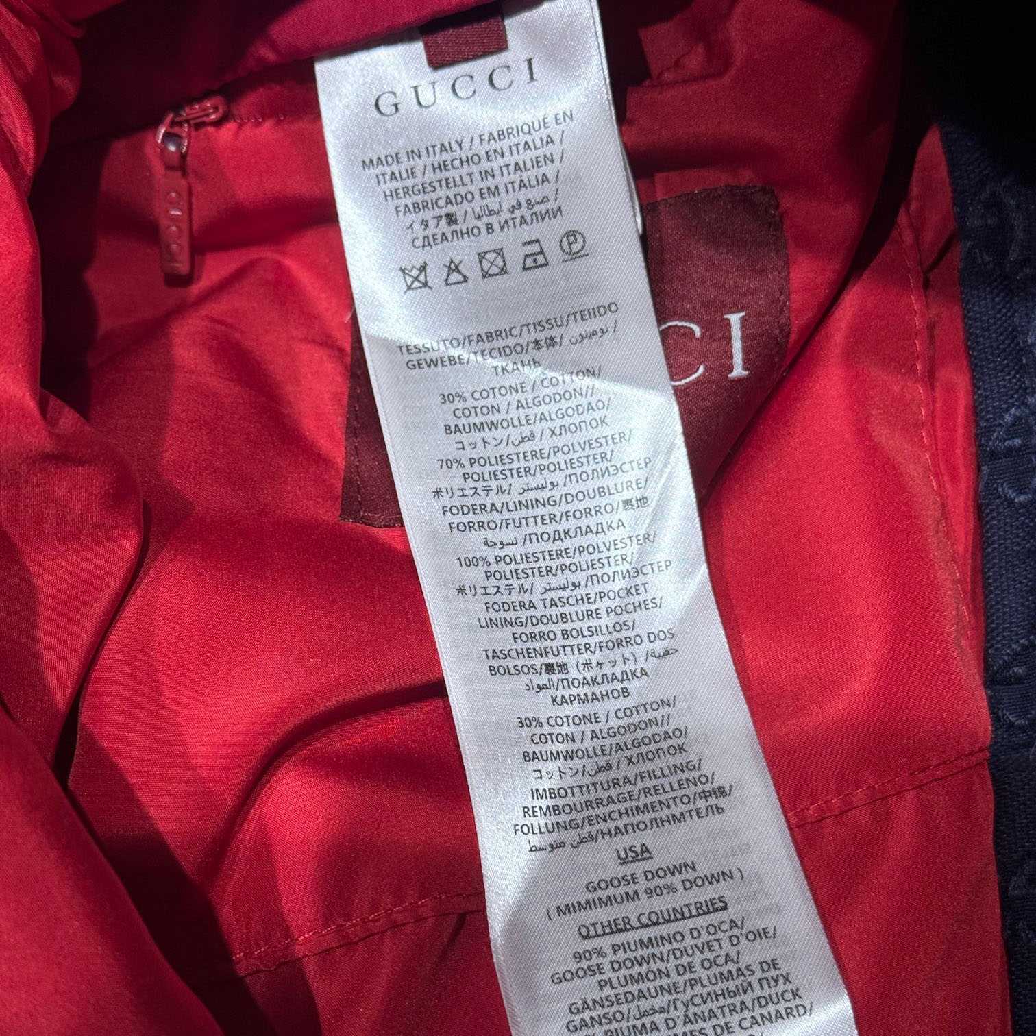 Gucci Gg Canvas Down Jacket - DopestKickz