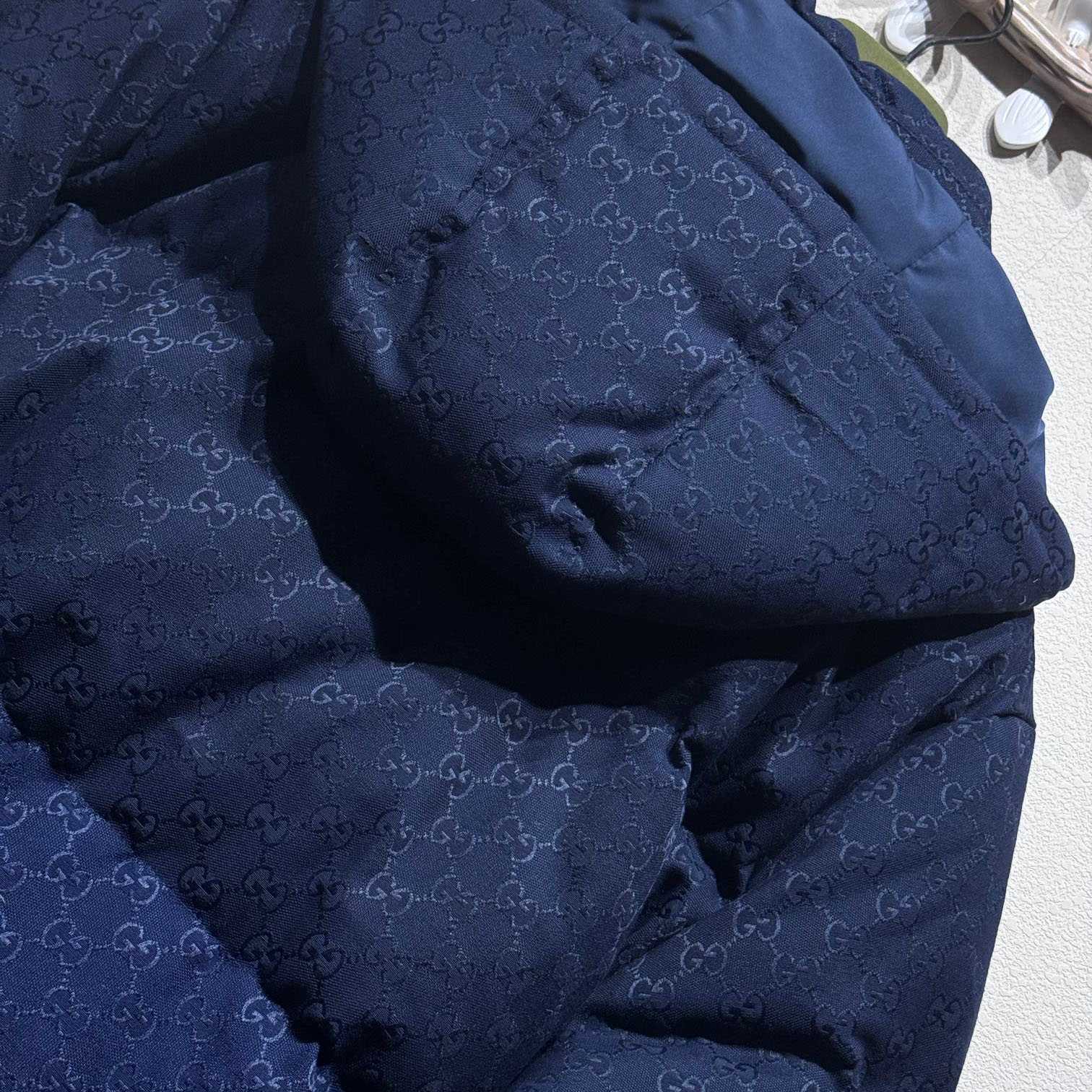 Gucci Gg Canvas Down Jacket - DopestKickz
