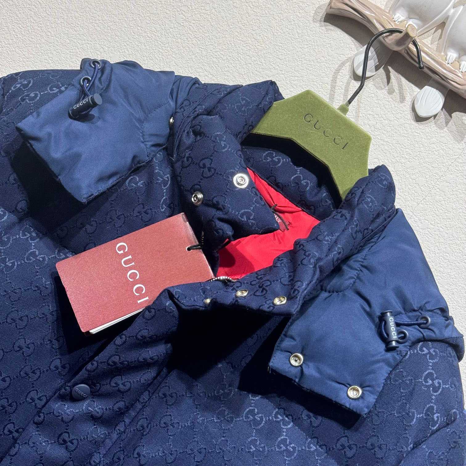 Gucci Gg Canvas Down Jacket - DopestKickz