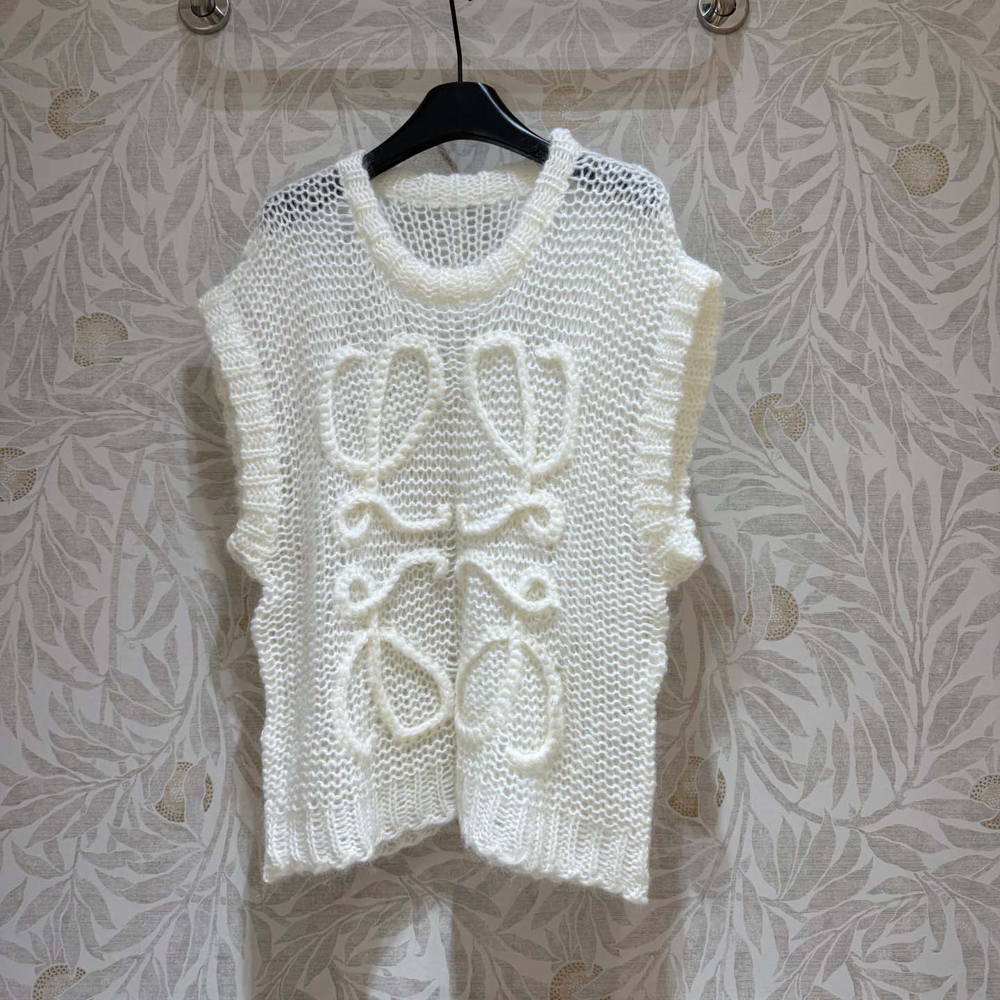 Loewe Open-Knit Mohair-Blend Vest - DopestKickz