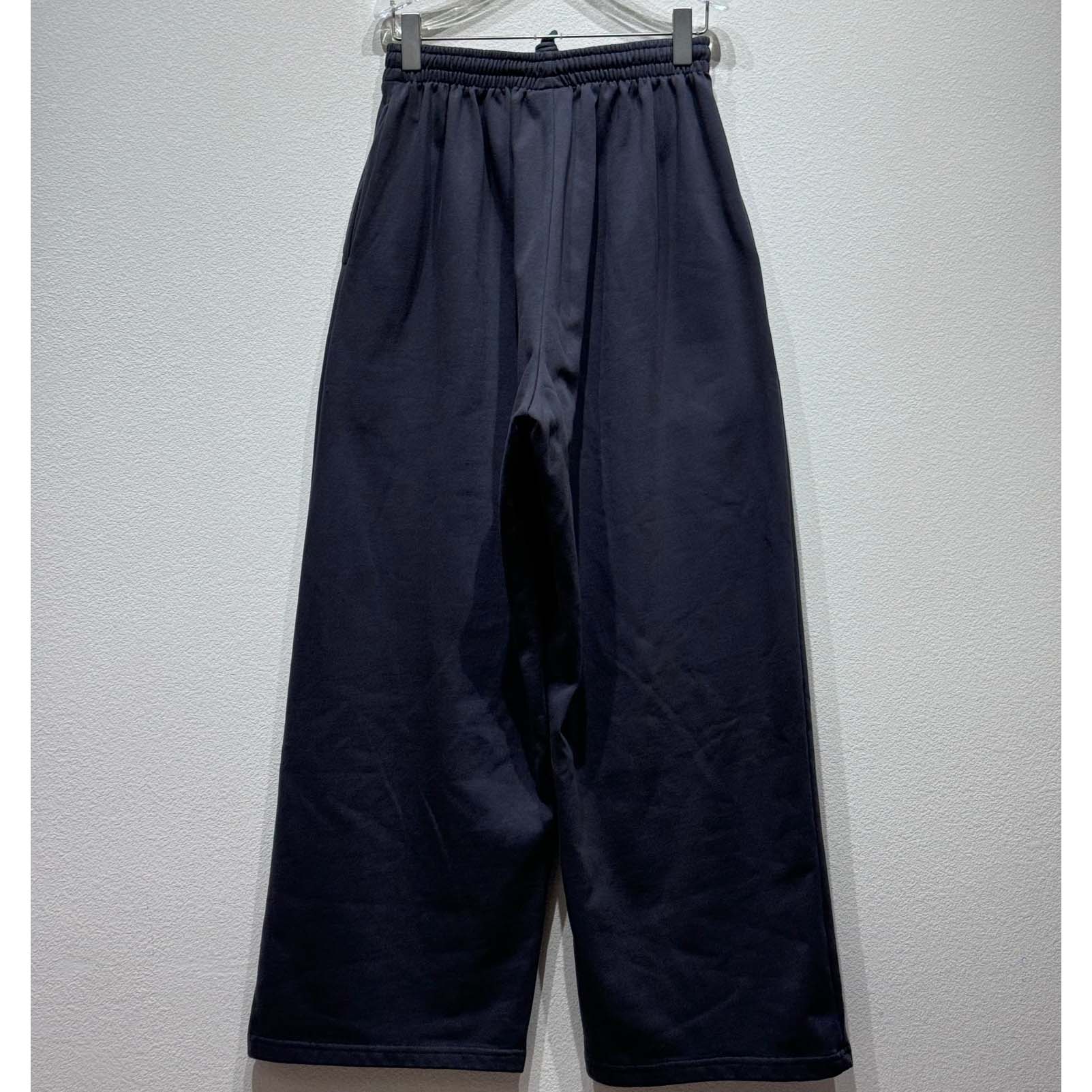 Balenciaga eBay Baggy Sweatpants In Washed Black  - DopestKickz