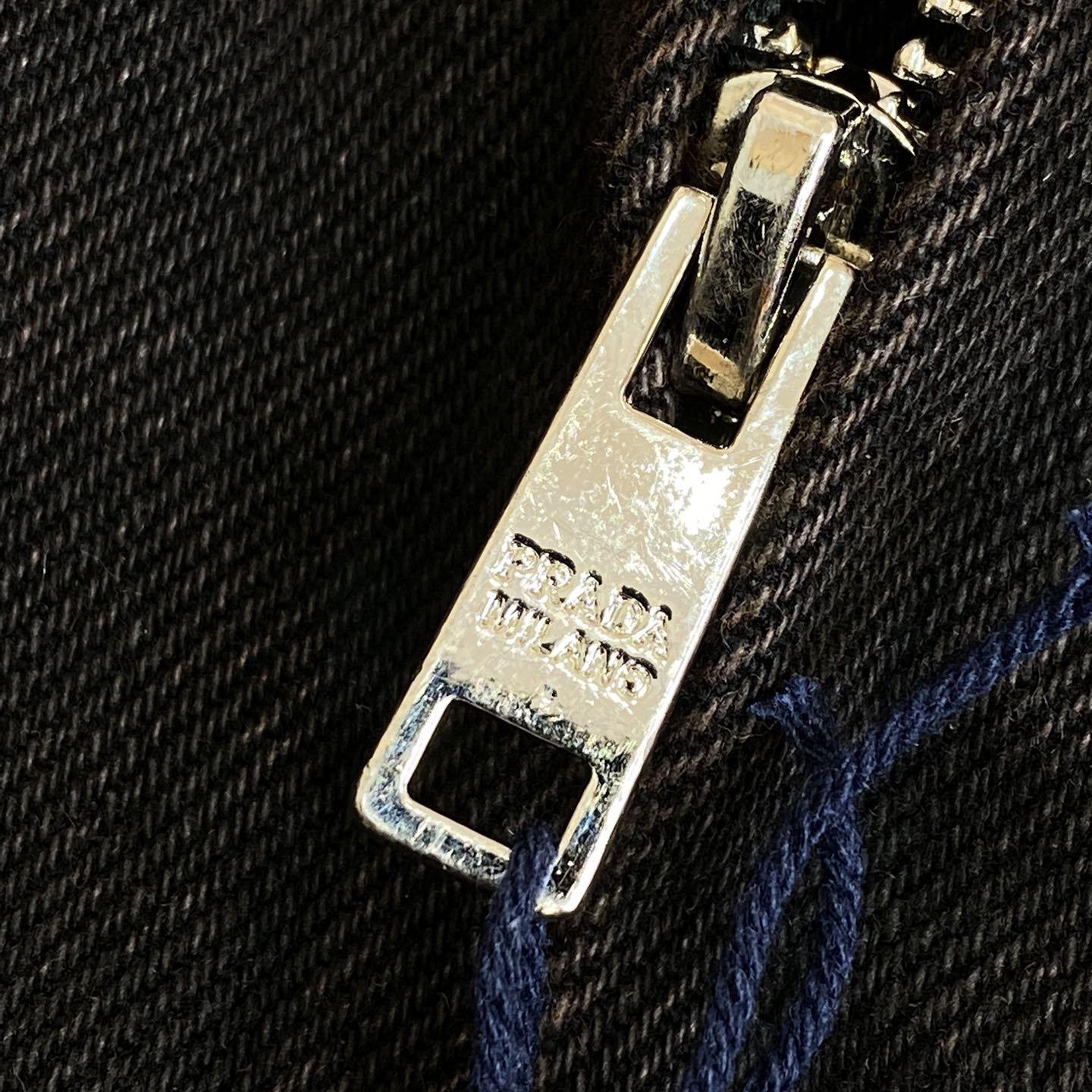 Prada Gewatteerd Denim Bomberjack - DopestKickz