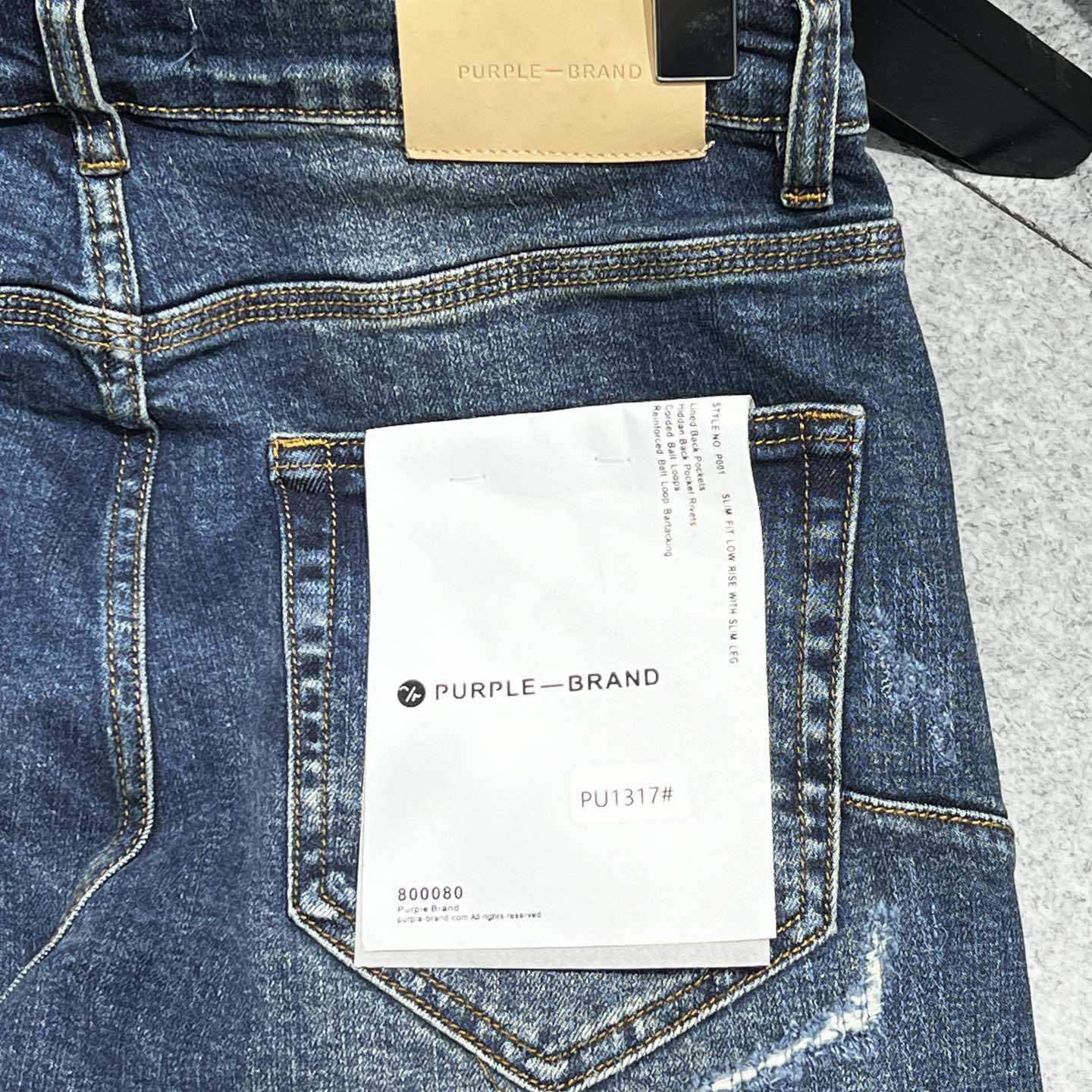 Purple-Brand Jeans   PU1317 - DopestKickz
